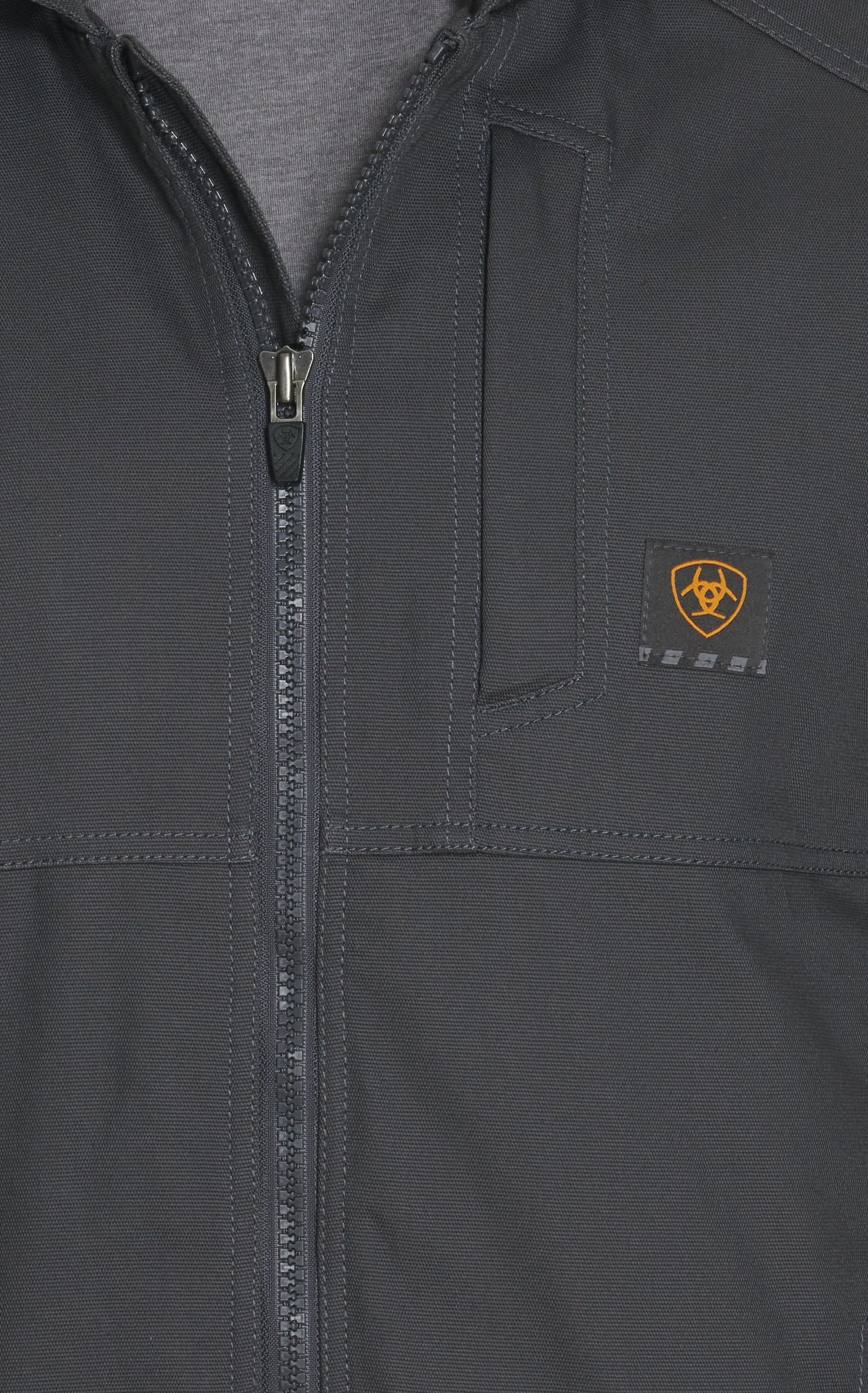 Ariat Men's Rebar DuraCanvas Hooded Jacket - Image 1