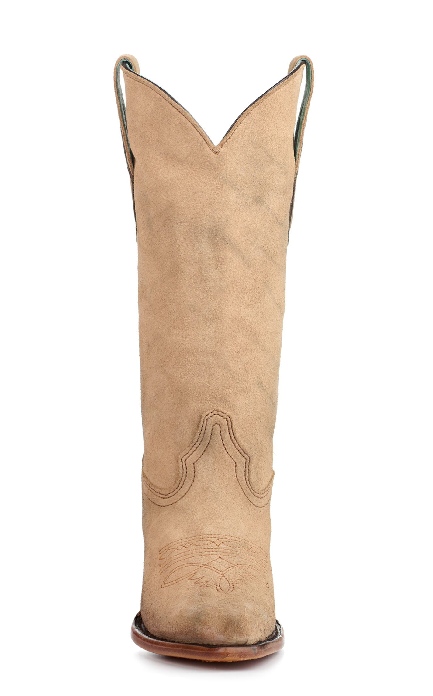 Corral Women's Distressed Sand Pointed Toe Cowboy Boots - Image 1