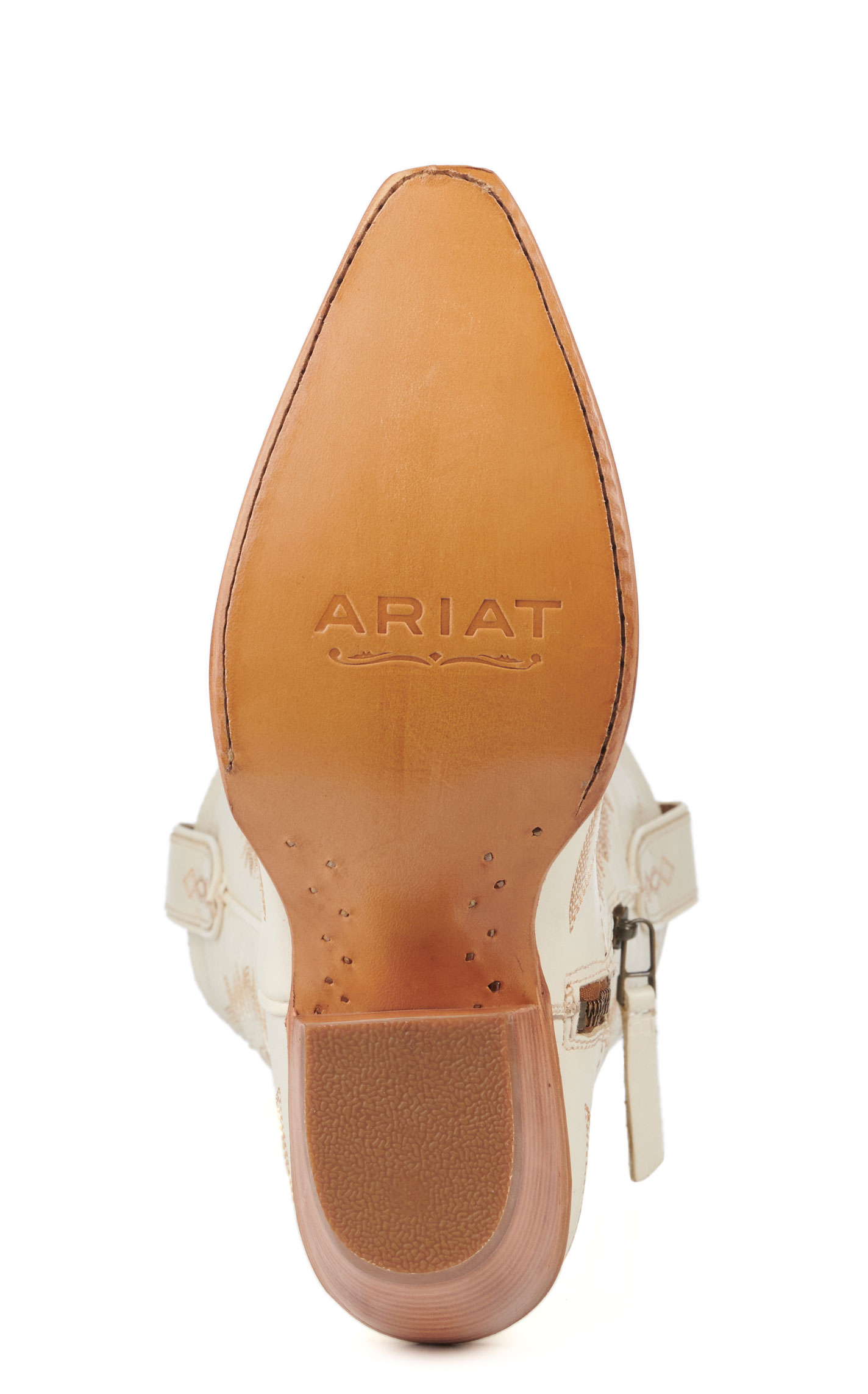Ariat Women's Casanova Blanco White Snip Toe Tall Cowboy Boots - Image 1