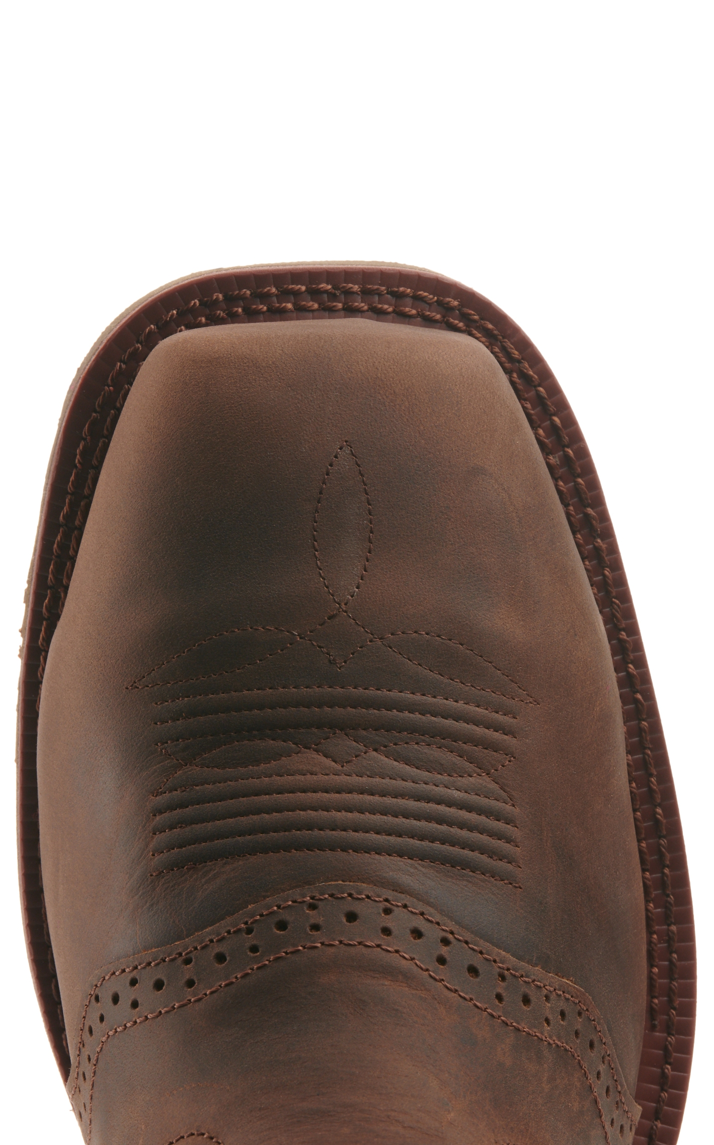 Double H Men's Antonio Earthquake Rust Square Composite Toe Work Boot - Image 1