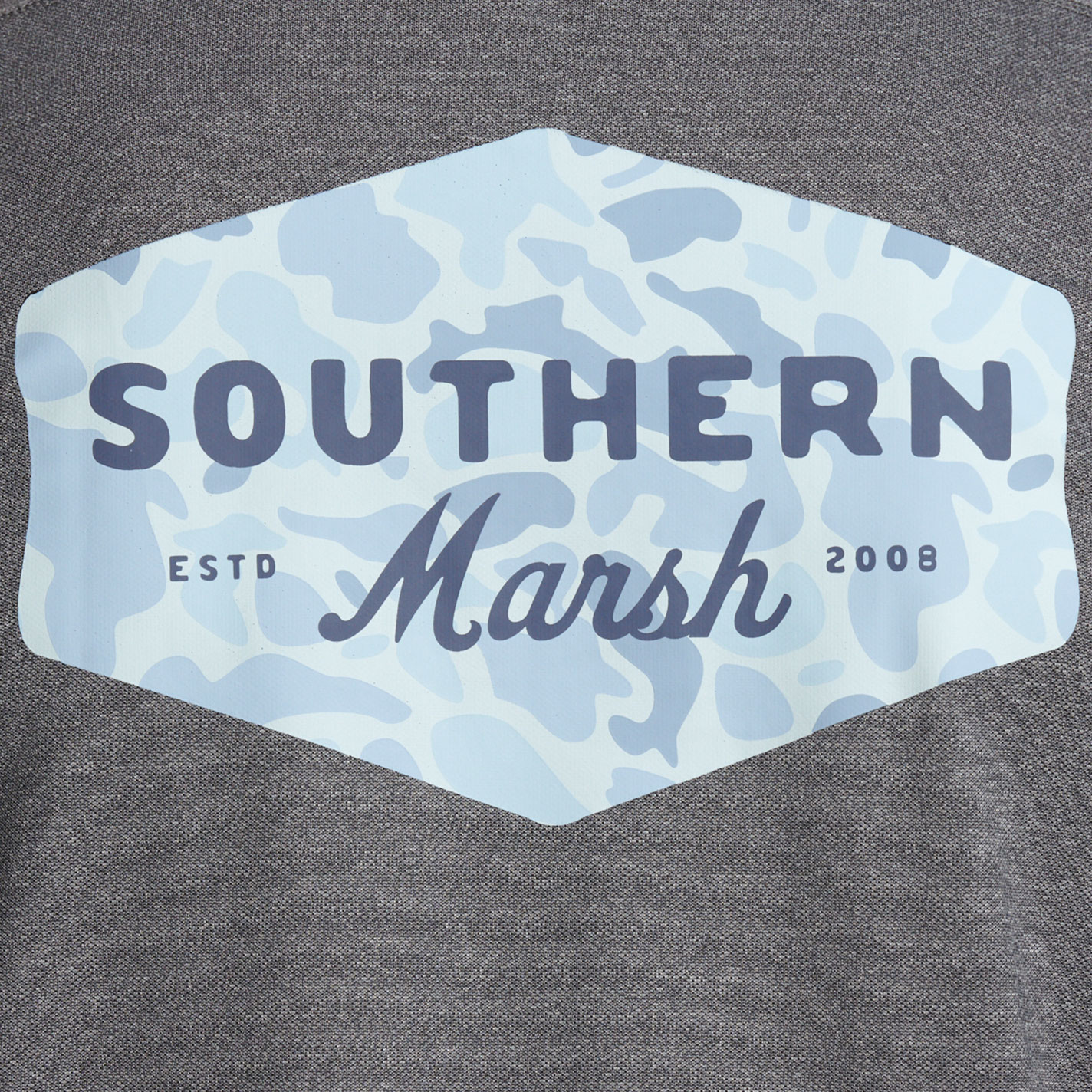 Southern Marsh Men's Gray Hoodie - Image 1