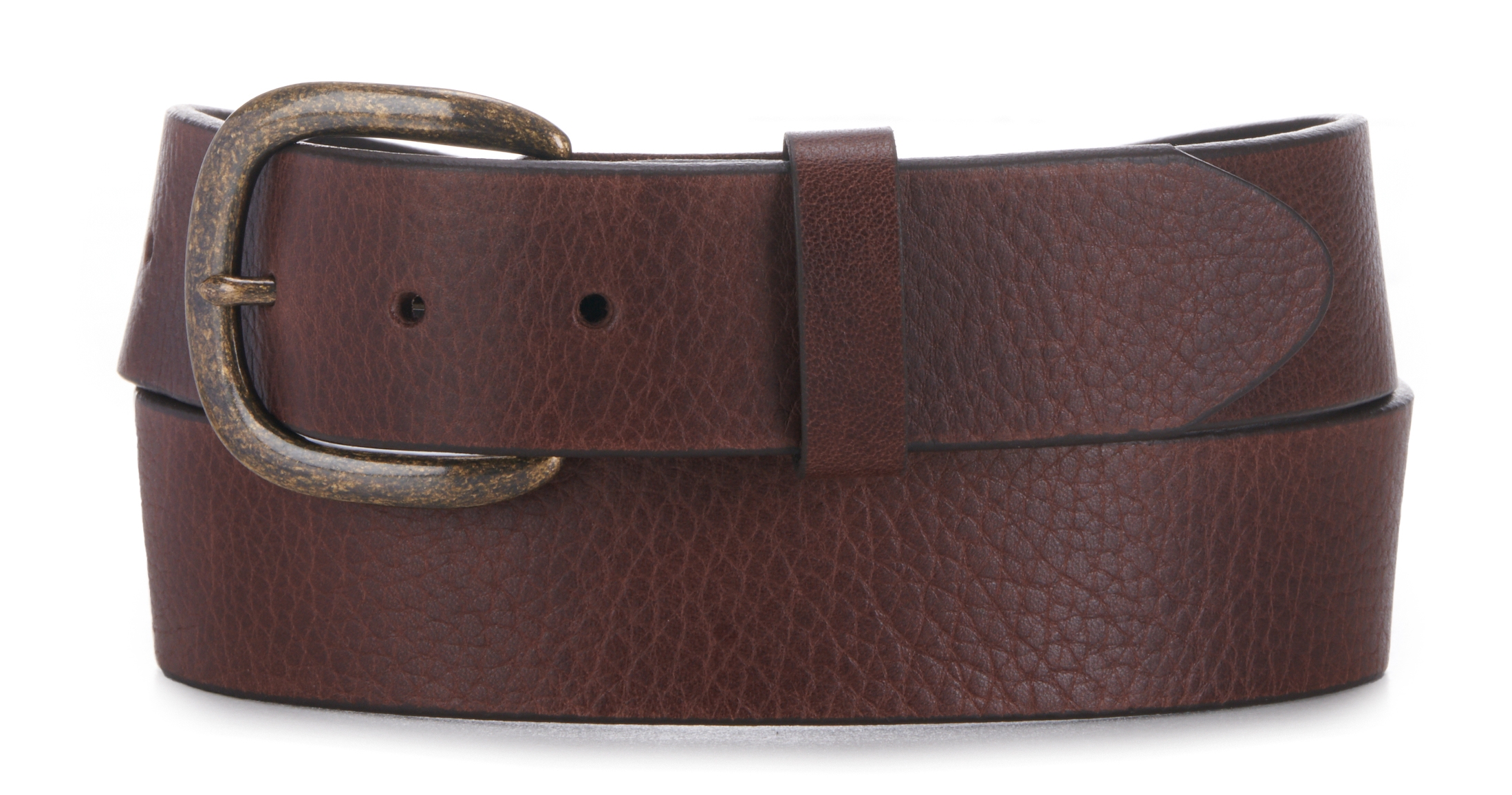 Justin Dark Brown Basic Work Belt - Image 1