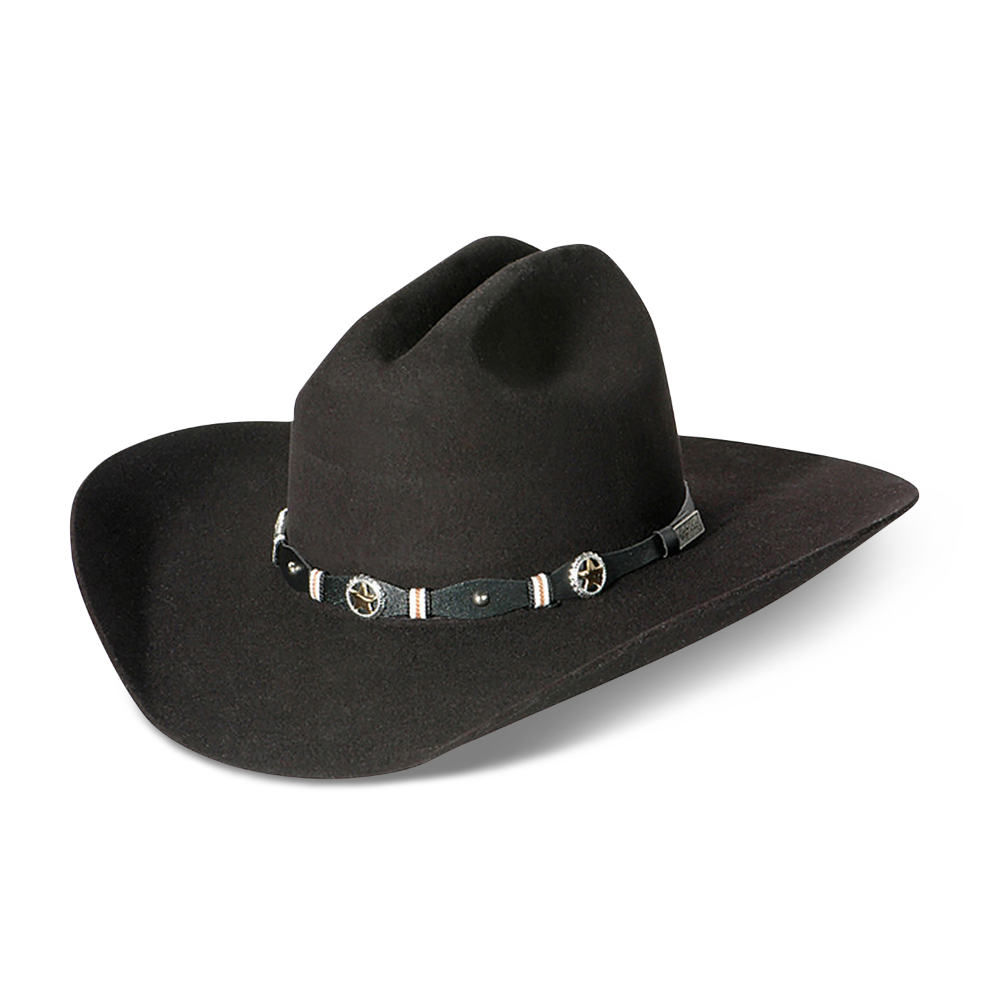Cavender's 3X Oplin Black Premium Wool Cowboy Hat - Image 1