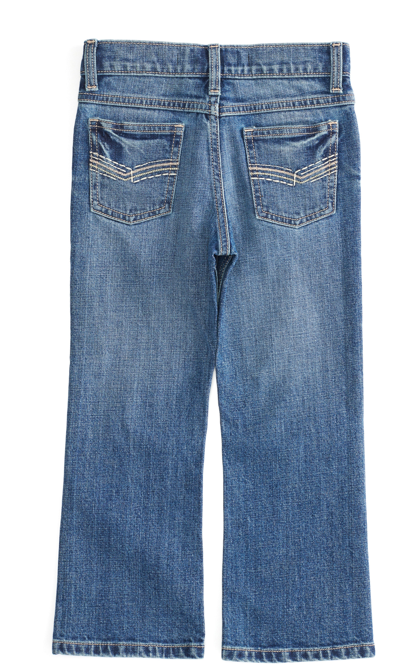 Wrangler 20X Boys' Roxton Medium Wash Slim Fit Vintage Boot Cut Jean (2T-7) - Image 1