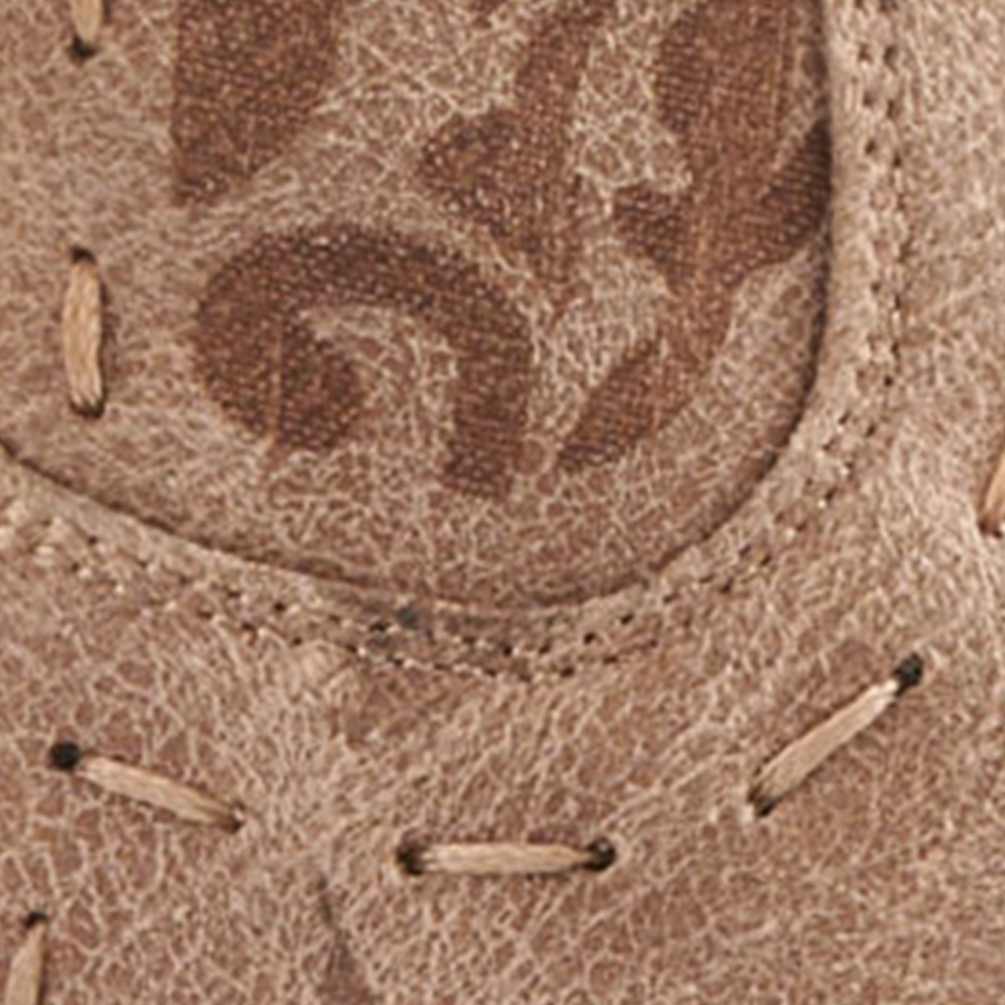 Very G Women's Encinitas Beige with Swirl Etching Faux Leather Snip Toe Booties - Image 1