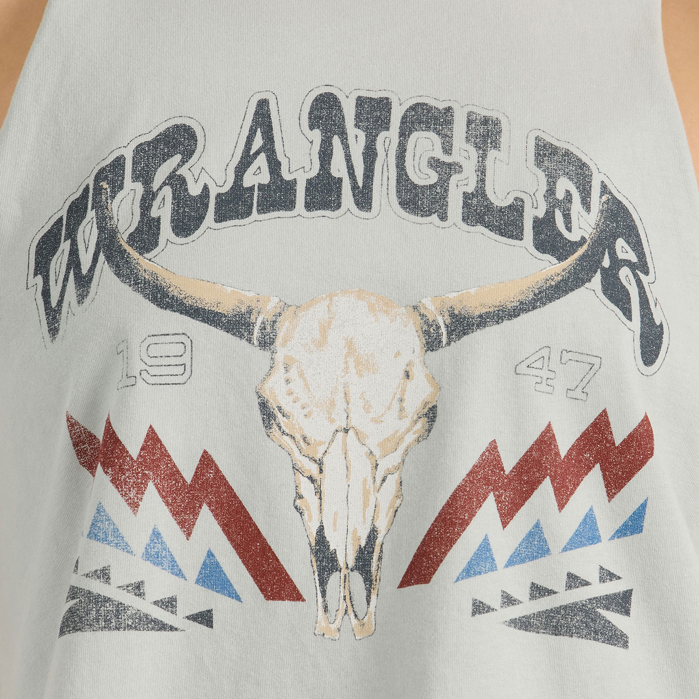 Wrangler Women's White Logo Graphic Halter-Cut T-Shirt - Image 1