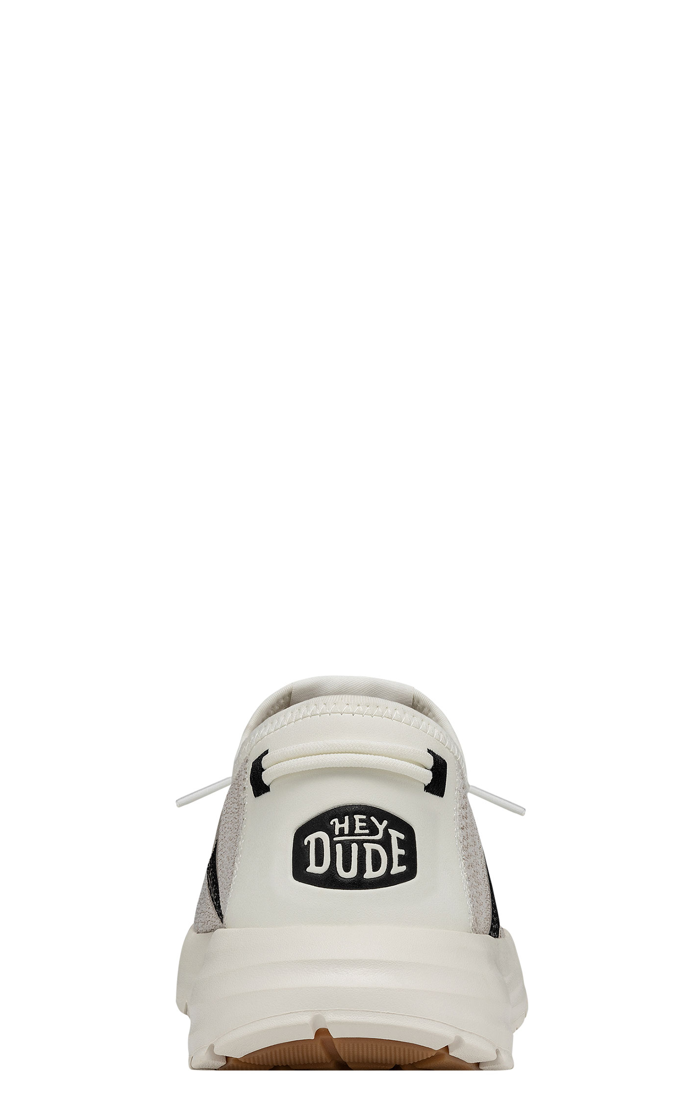 Hey Dude Men’s White Sirocco Slip-On Casual Shoes - Image 1