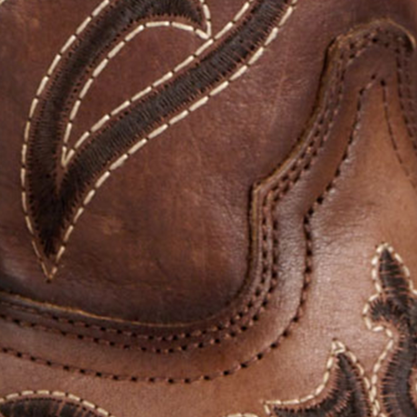 Corral Ladies’ Brown Embroidery Tall Top Snip Toe Cowboy Boots - Image 1