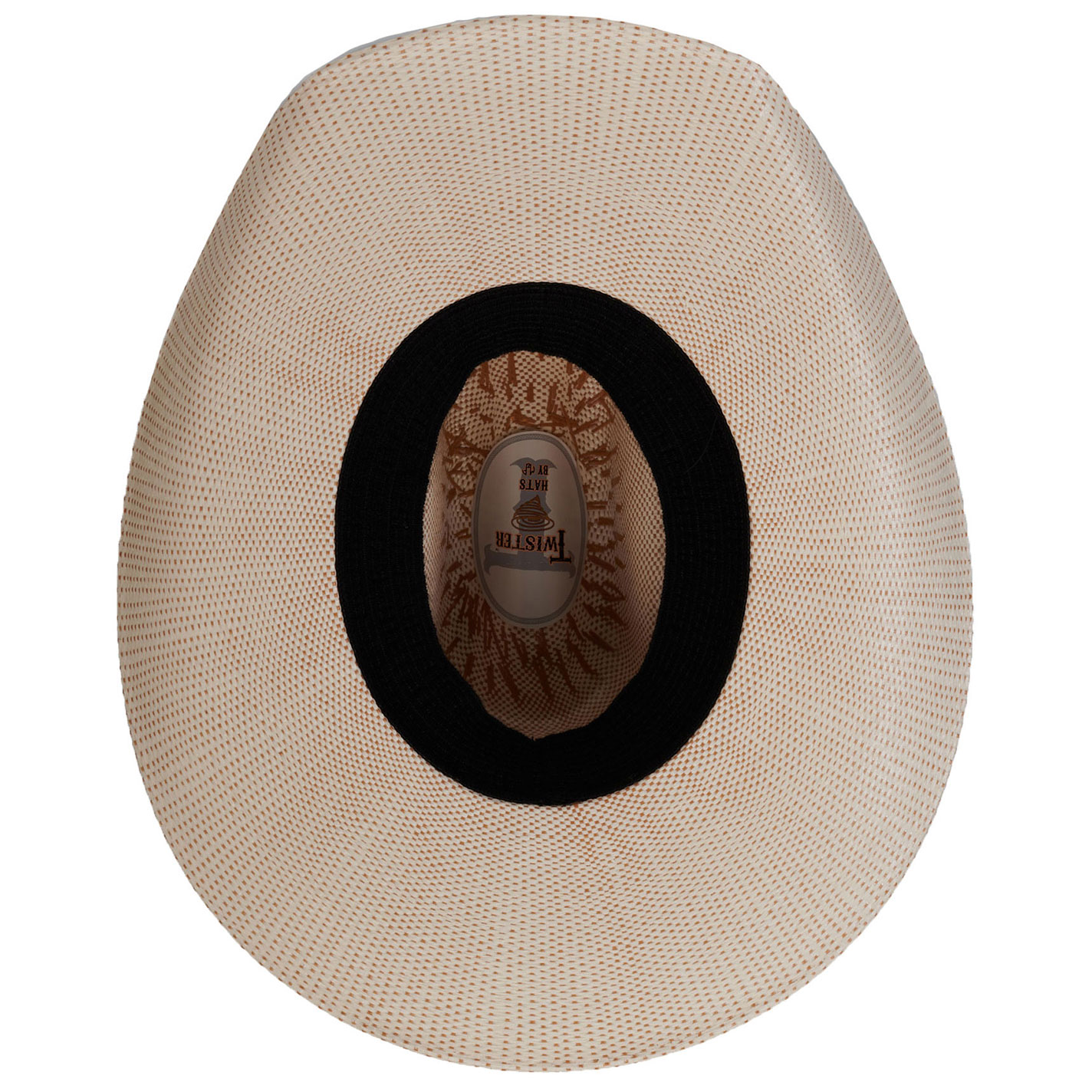 Twister Youth Two Toned Cattleman Bangora Straw Hat - Image 1