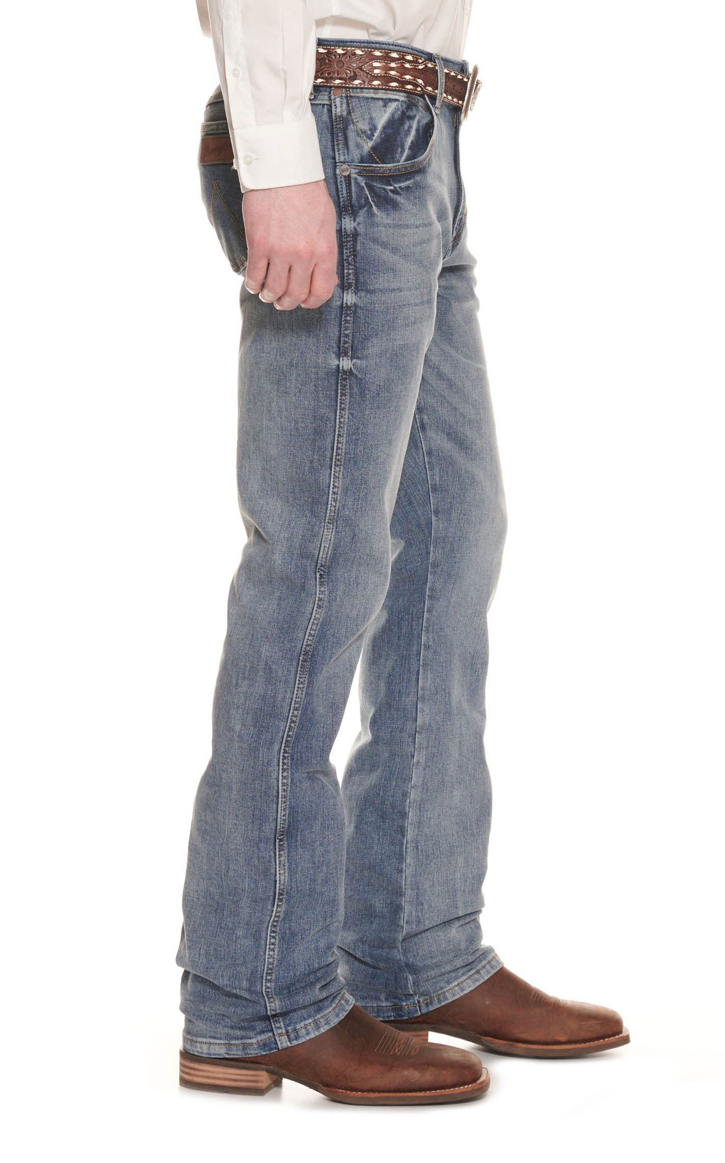 Wrangler Retro Men's Greely Slim Boot Cut Jeans - Image 1