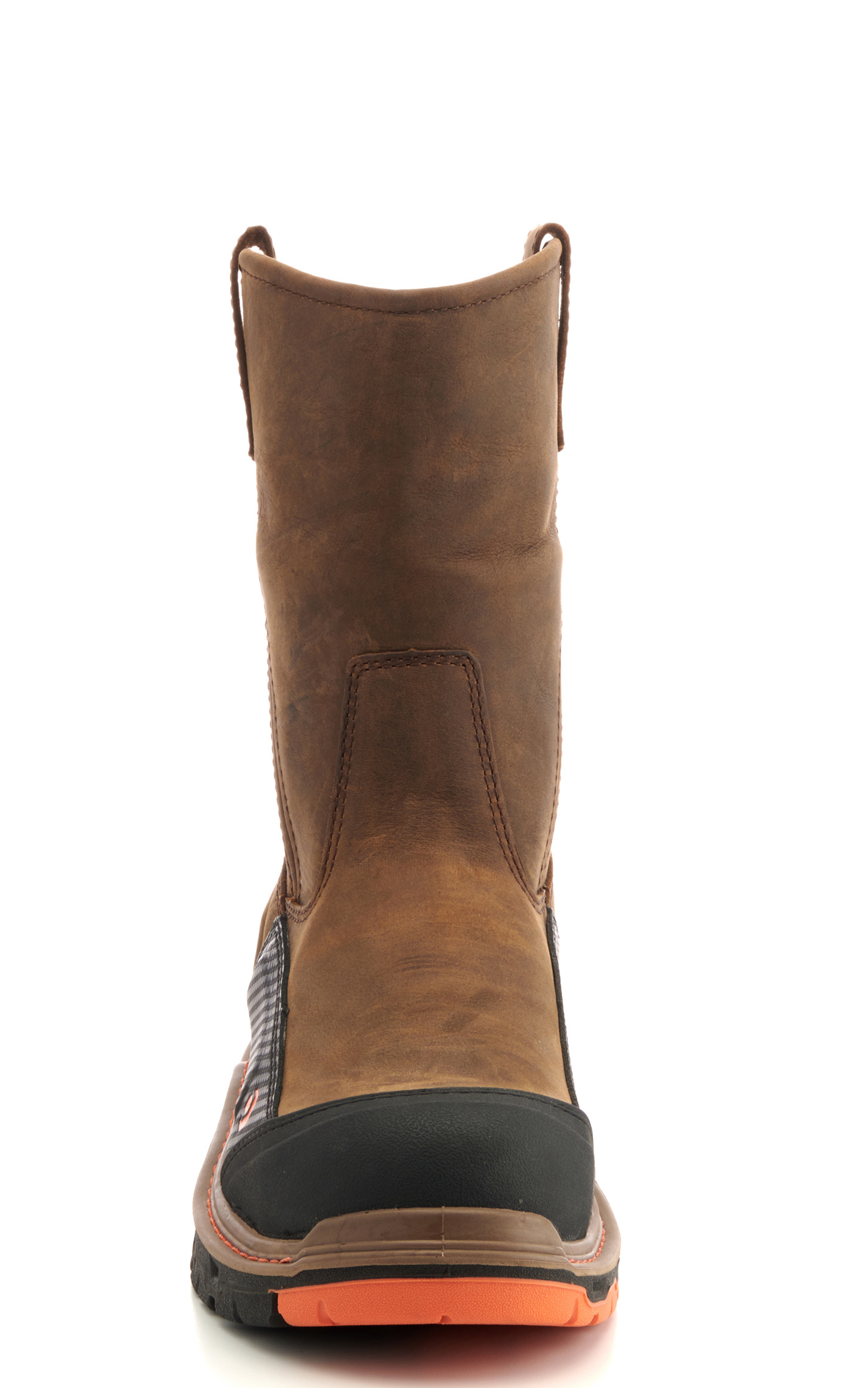 Wolverine Men's Overpass CarbonMax Coffee Brown CounterWelt Waterproof Round Composite Toe Wellington Work Boot - Image 1