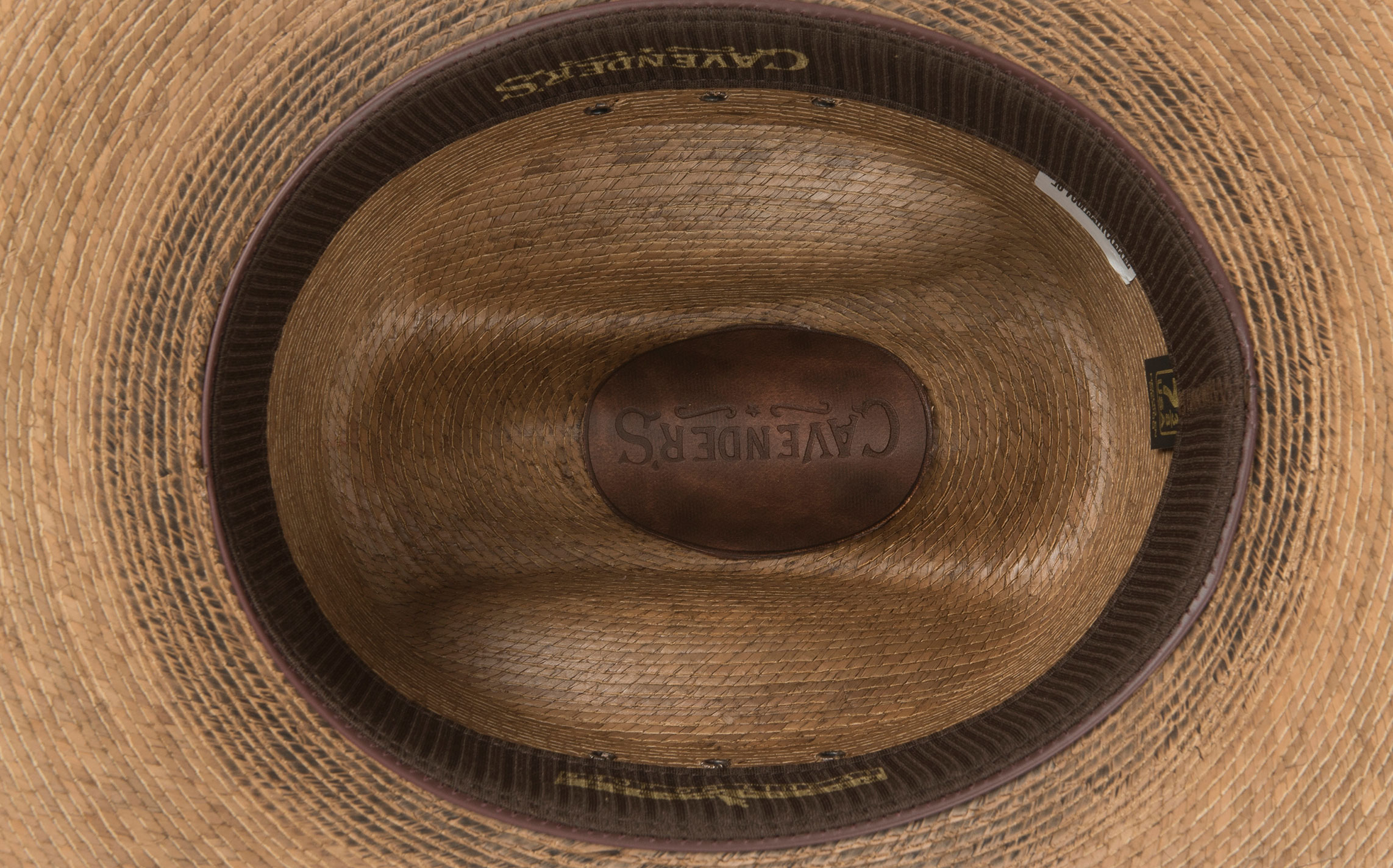 Cavender's Toast Palm Ponderosa Palm Leaf Cowboy Hat - Image 1