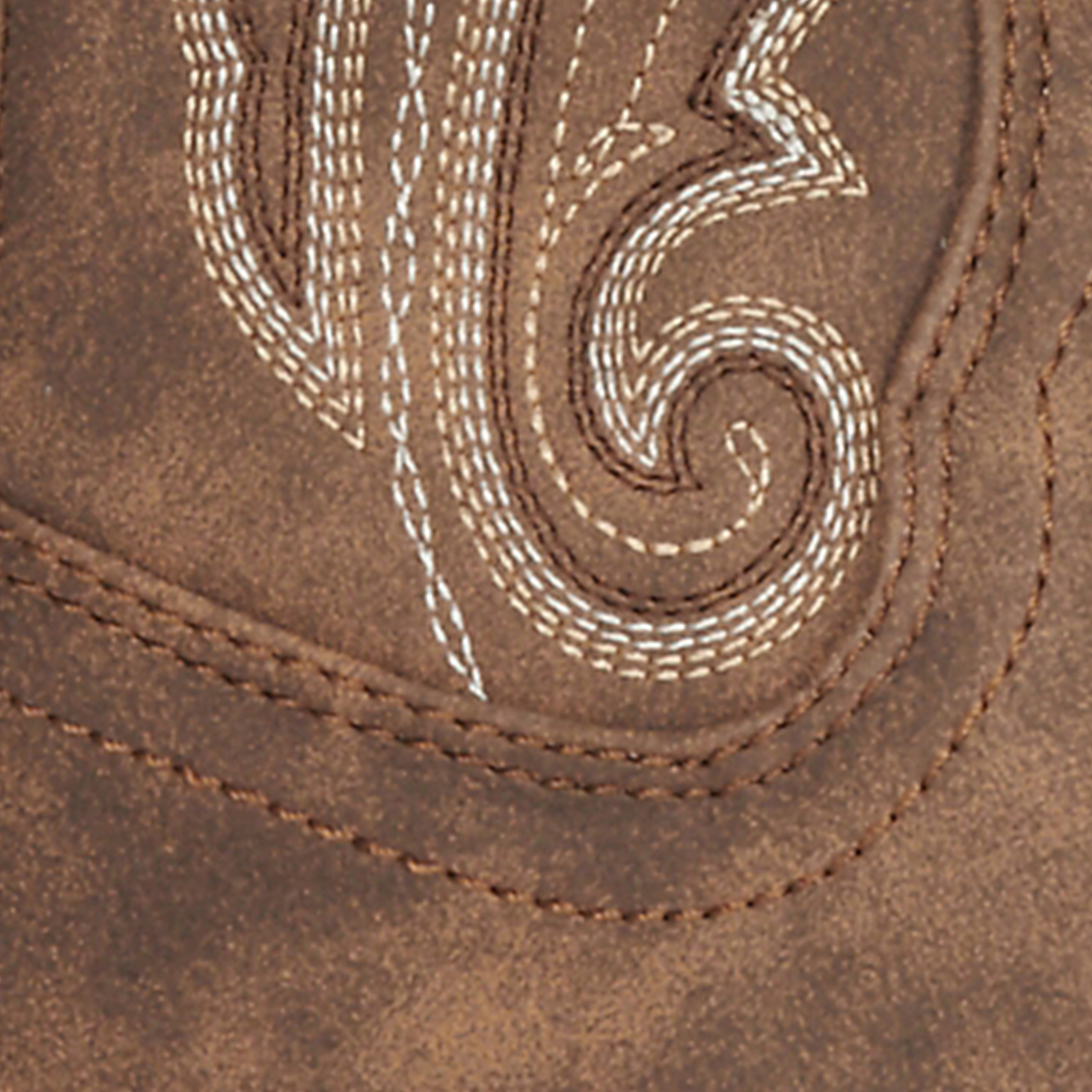 Durango Women's Crush Driftwood Brown with Fancy Stitching Snip Toe Cowboy Booties - Image 1