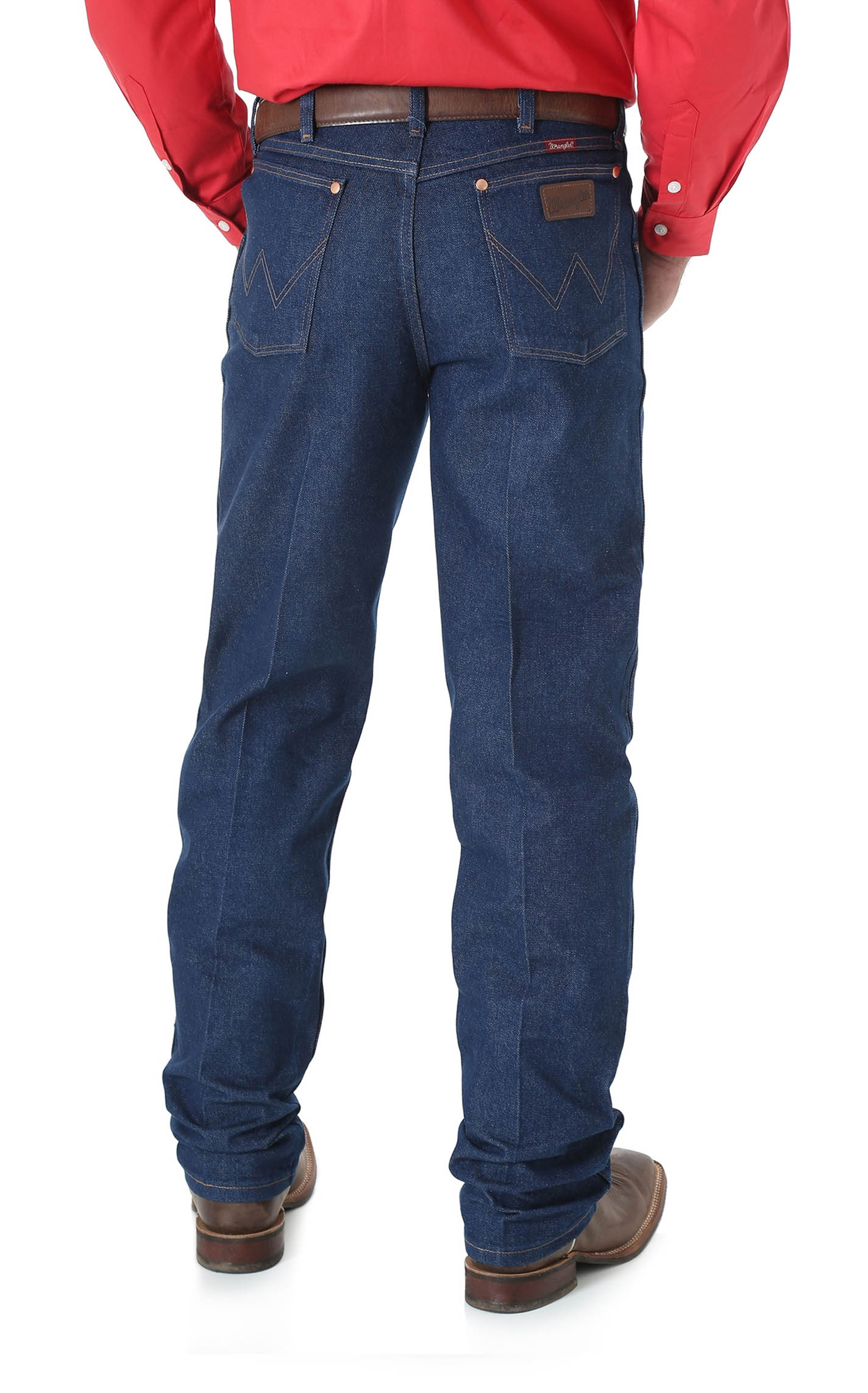 Wrangler Cowboy Cut Rigid Denim Relaxed Fit Jeans - Image 1