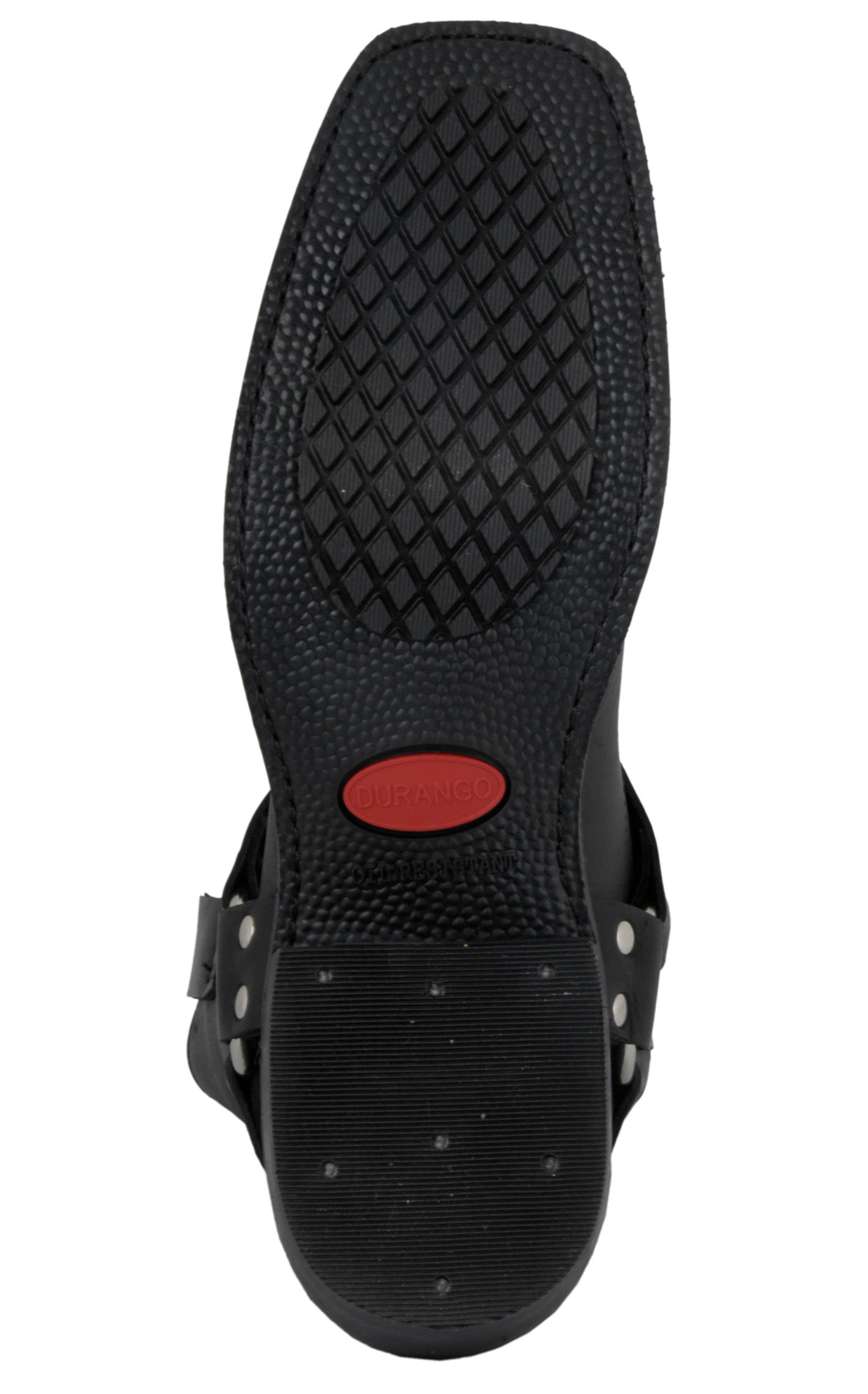 Durango Men's Chip Toe Black Harness Boots - Image 1