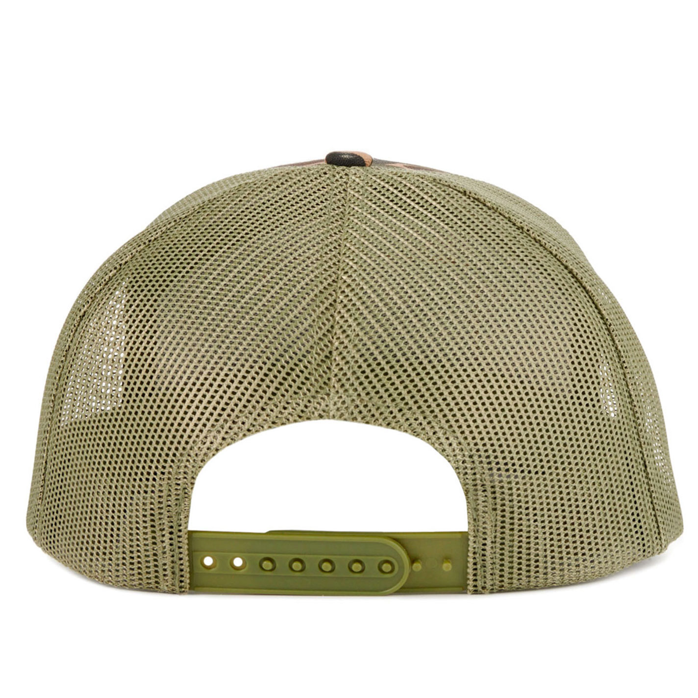 Armadillo Hat Co. Old School Camo Sage & Duck Logo Patch Cap - Image 1