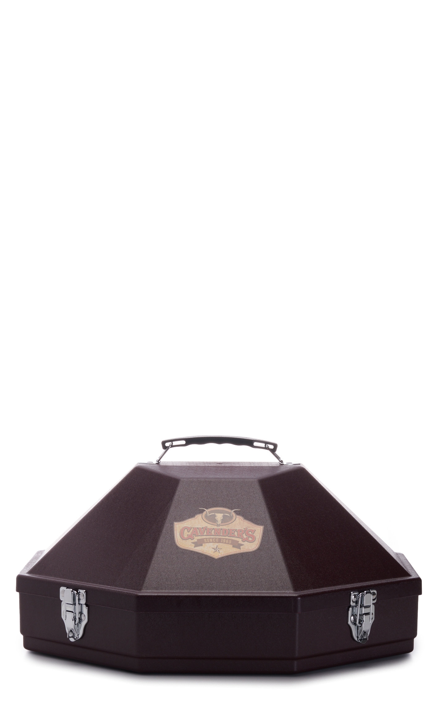 Cavender's Burgundy Classic Hat Carrier - Image 1
