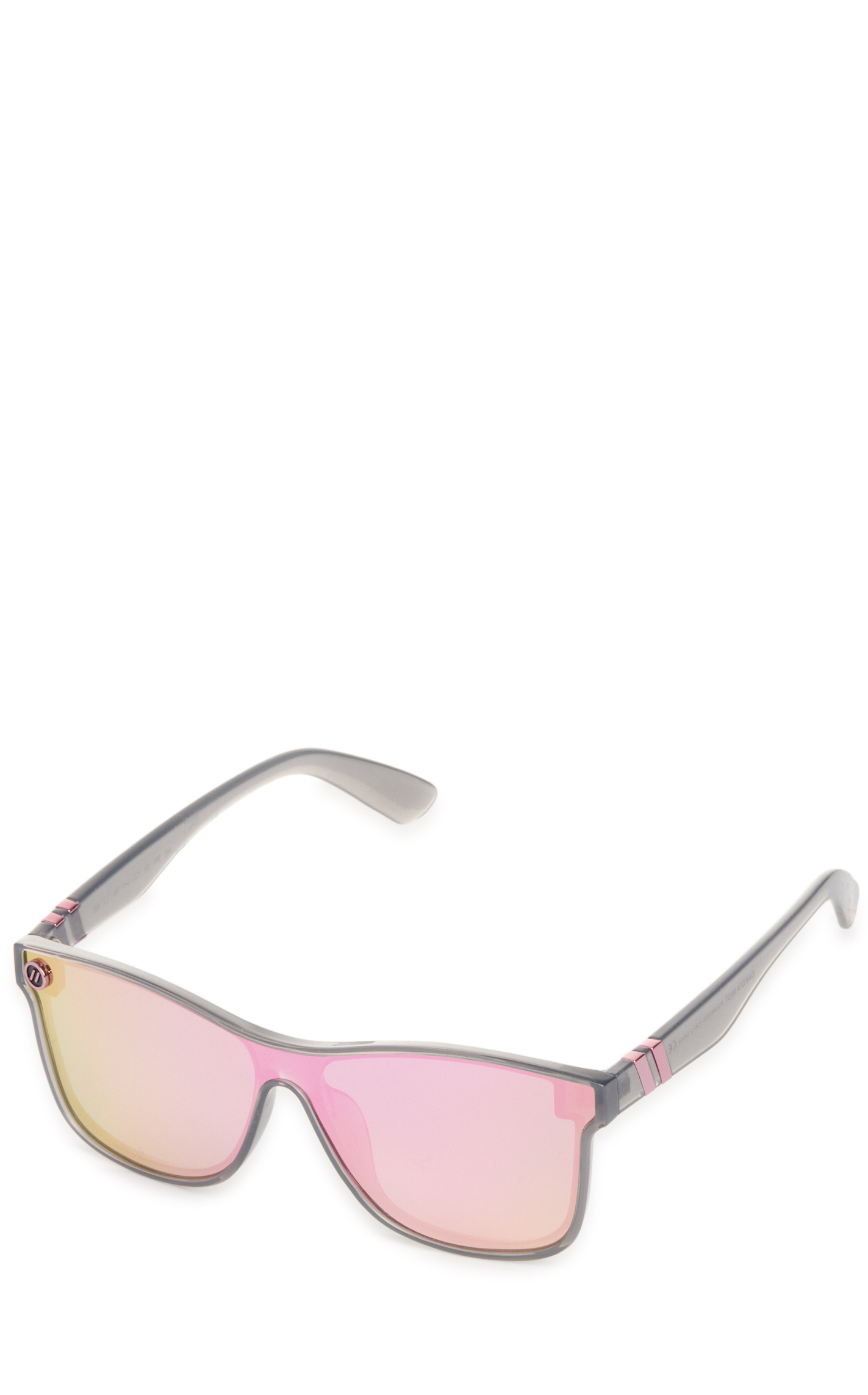Blenders Millenia X2 Dakota Mist Crystal Gray Pink Polarized Lens Sunglasses - Image 1