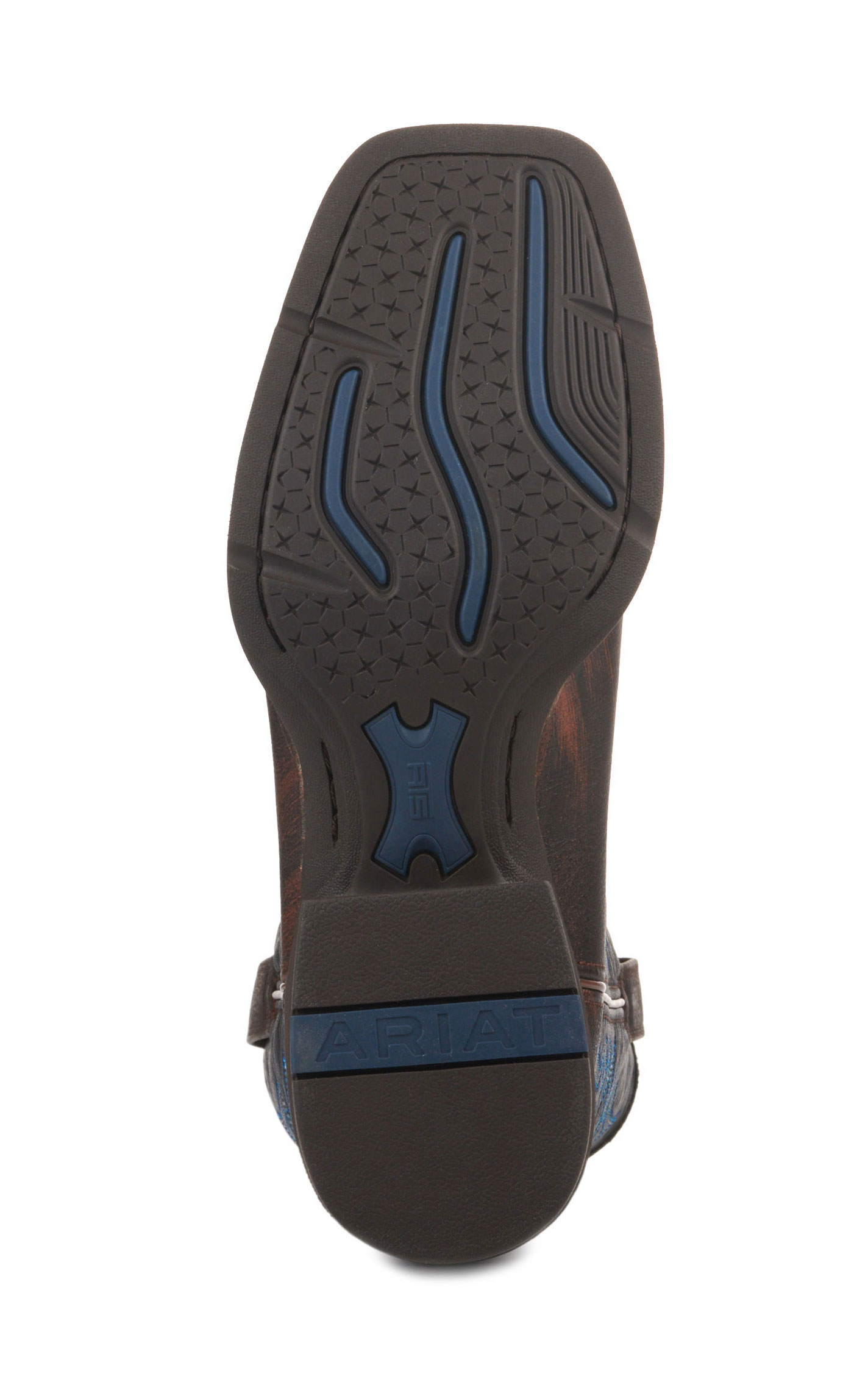 Ariat Men's Sport Big Country Tortuga & Black Wide Square Toe Cowboy Boots - Image 1
