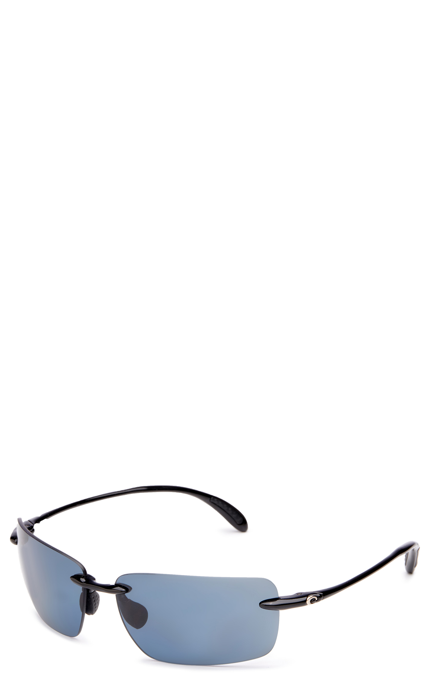 Costa Gulf Shore Gray Shiny Black Sunglasses - Image 1