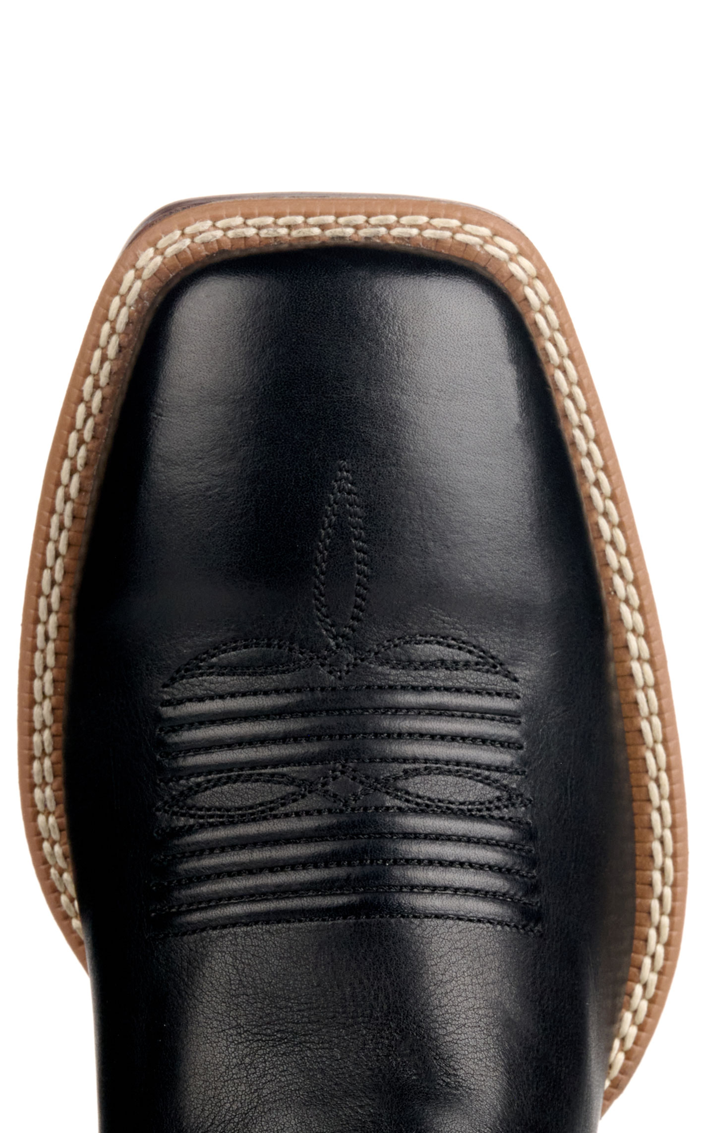 Ariat Men's Black & Red-Hot Bantamweight Wide Square Toe Cowboy Boots - Image 1