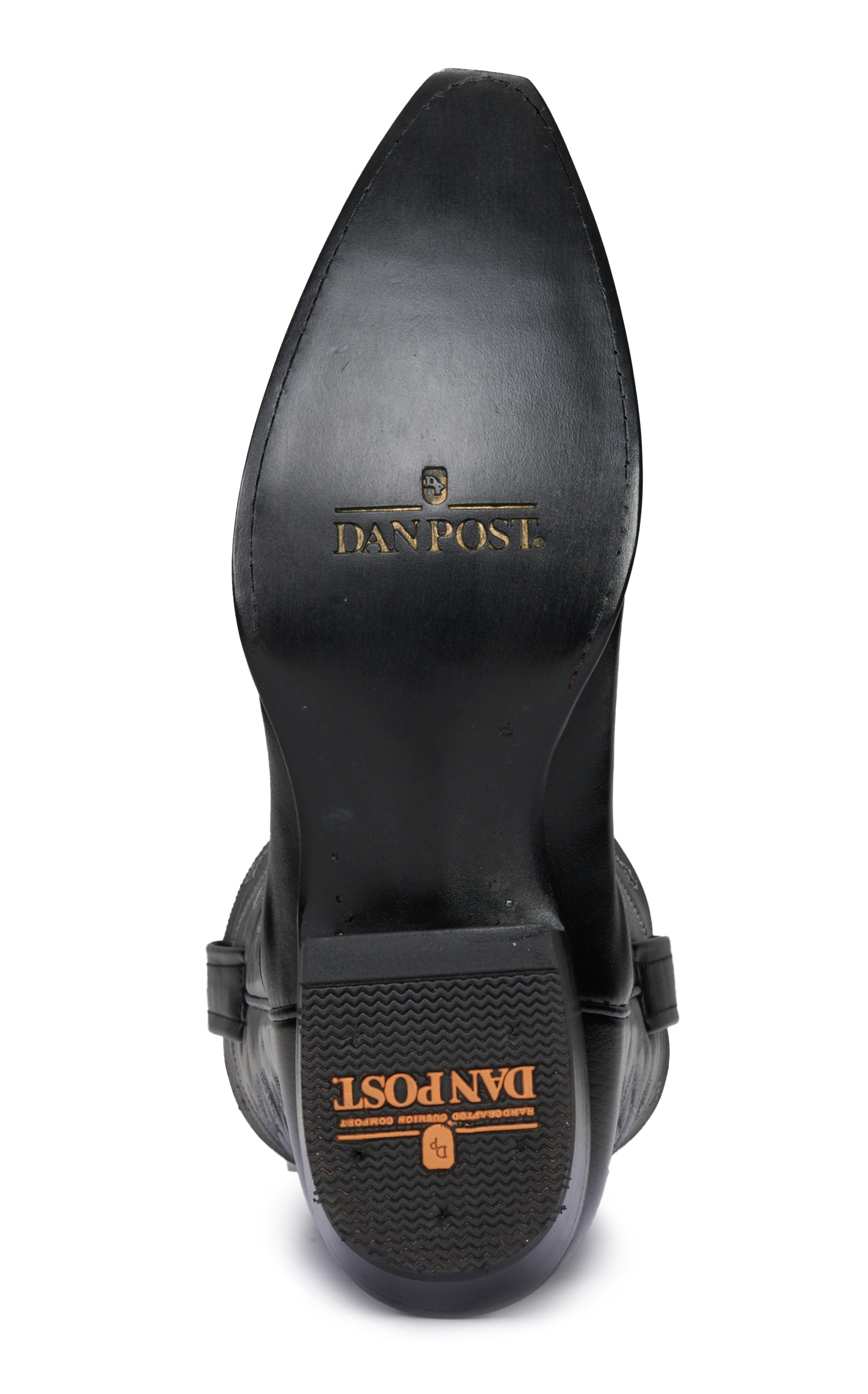 Dan Post Men's Black Snip Toe Cowboy Boot - Image 1