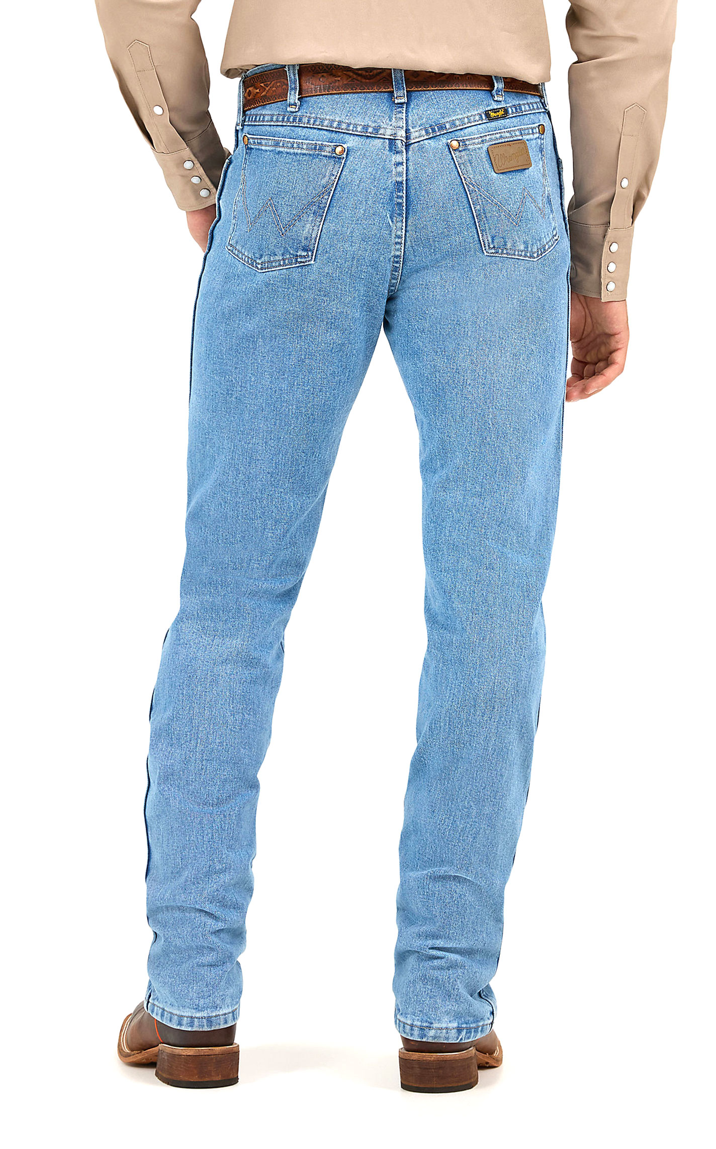 Wrangler Men's Antique Wash Cowboy Cut Original Fit Jeans - Image 1