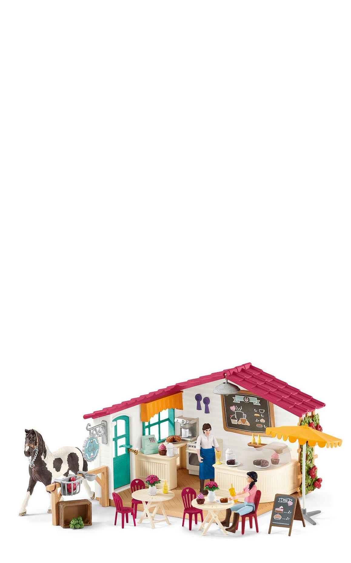 Schleich Horse Club Rider Cafe Toy Set - Image 3