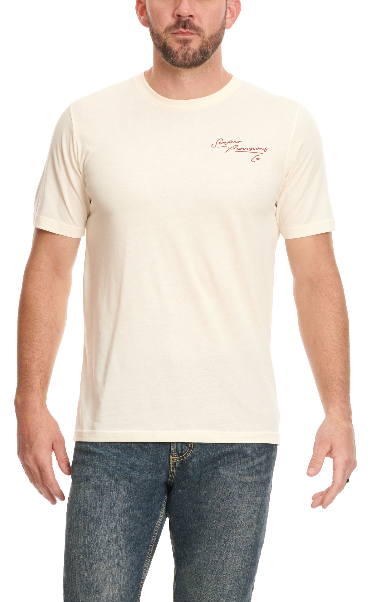 Sendero Provisions Co. Men's Bone Speak Your Mind Logo Graphic Short Sleeve T-Shirt - Image 1