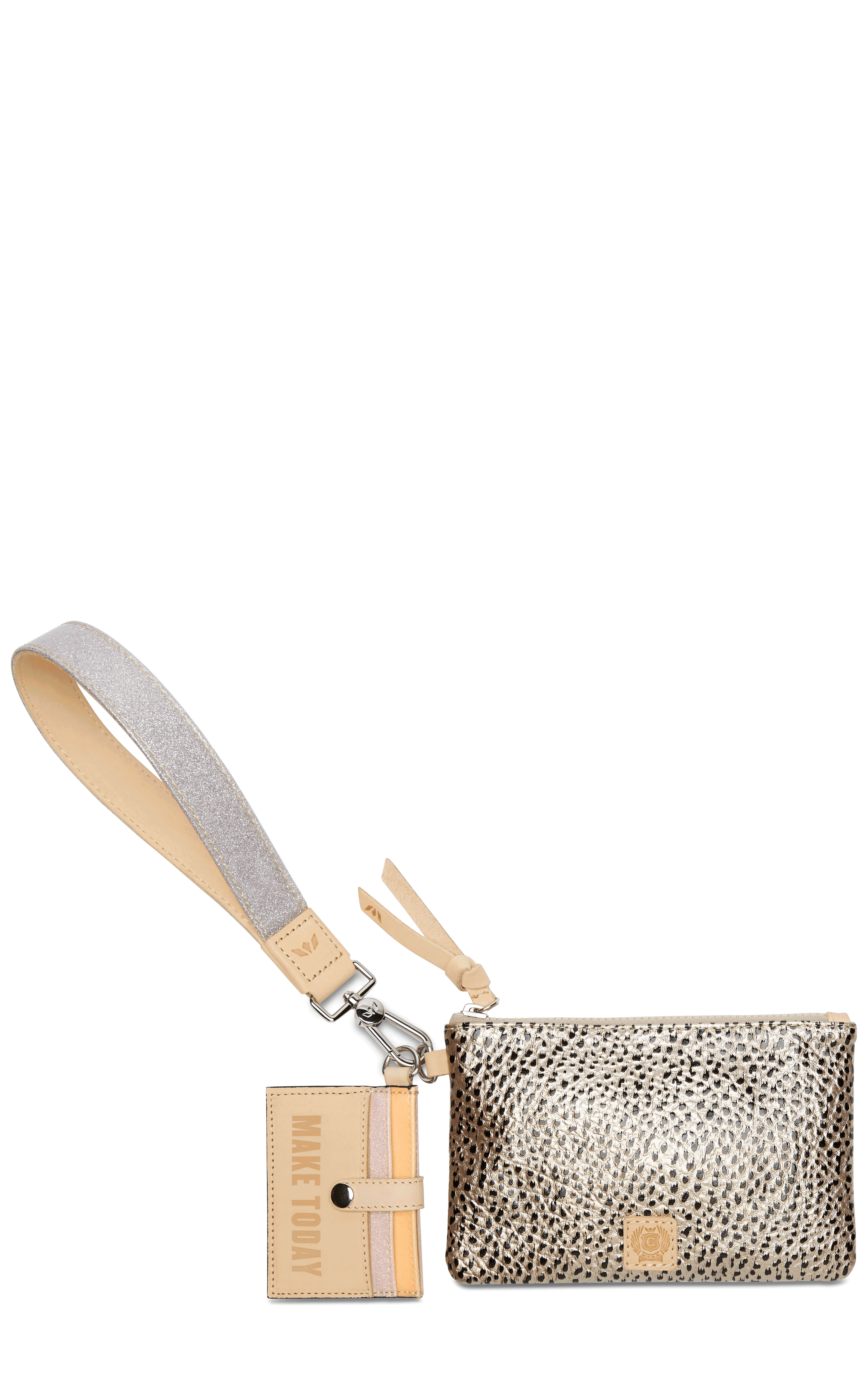 Consuela Wesley Metallic Combi Wristlet - Image 1