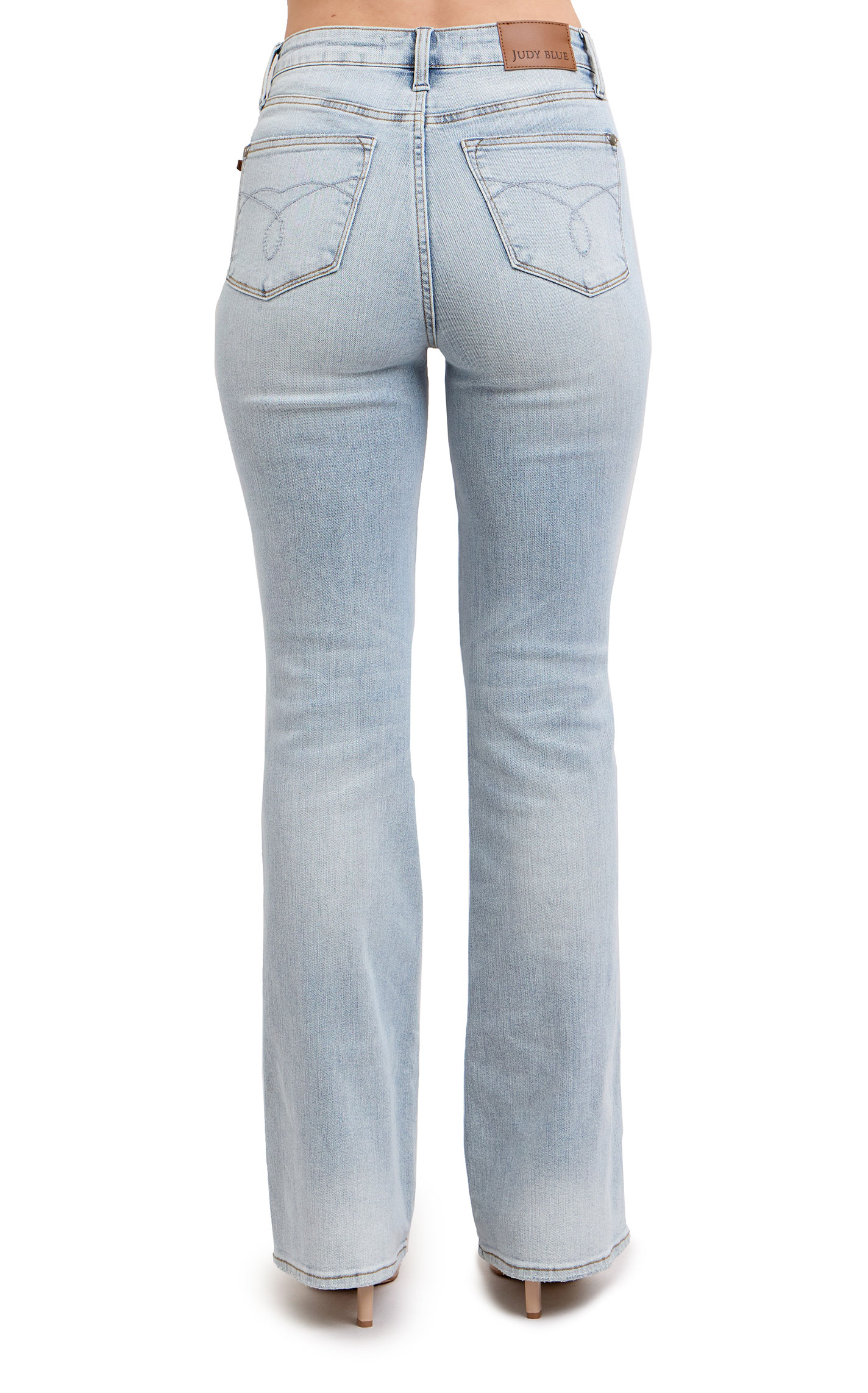 Judy Blue Women's Light Wash High Rise Tummy Control Bootcut Jeans - Image 1
