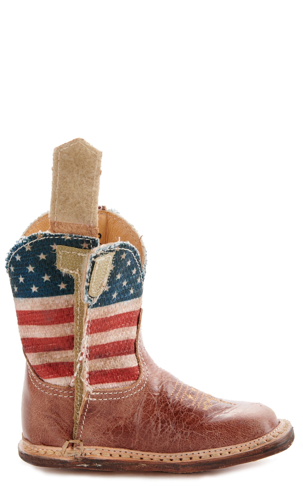 Roper Infant Cowbaby American Flag Square Toe Boot - Image 1