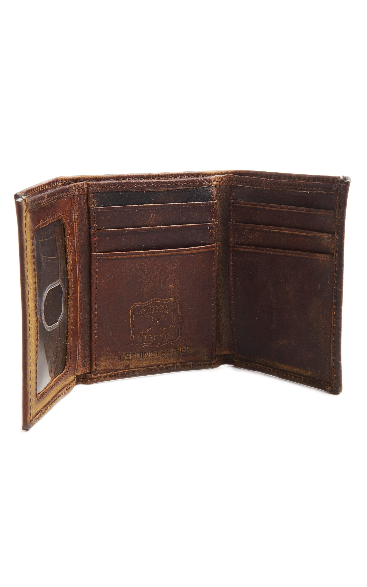 Twisted X Men's Turquoise Tri-Fold Wallet - Image 1