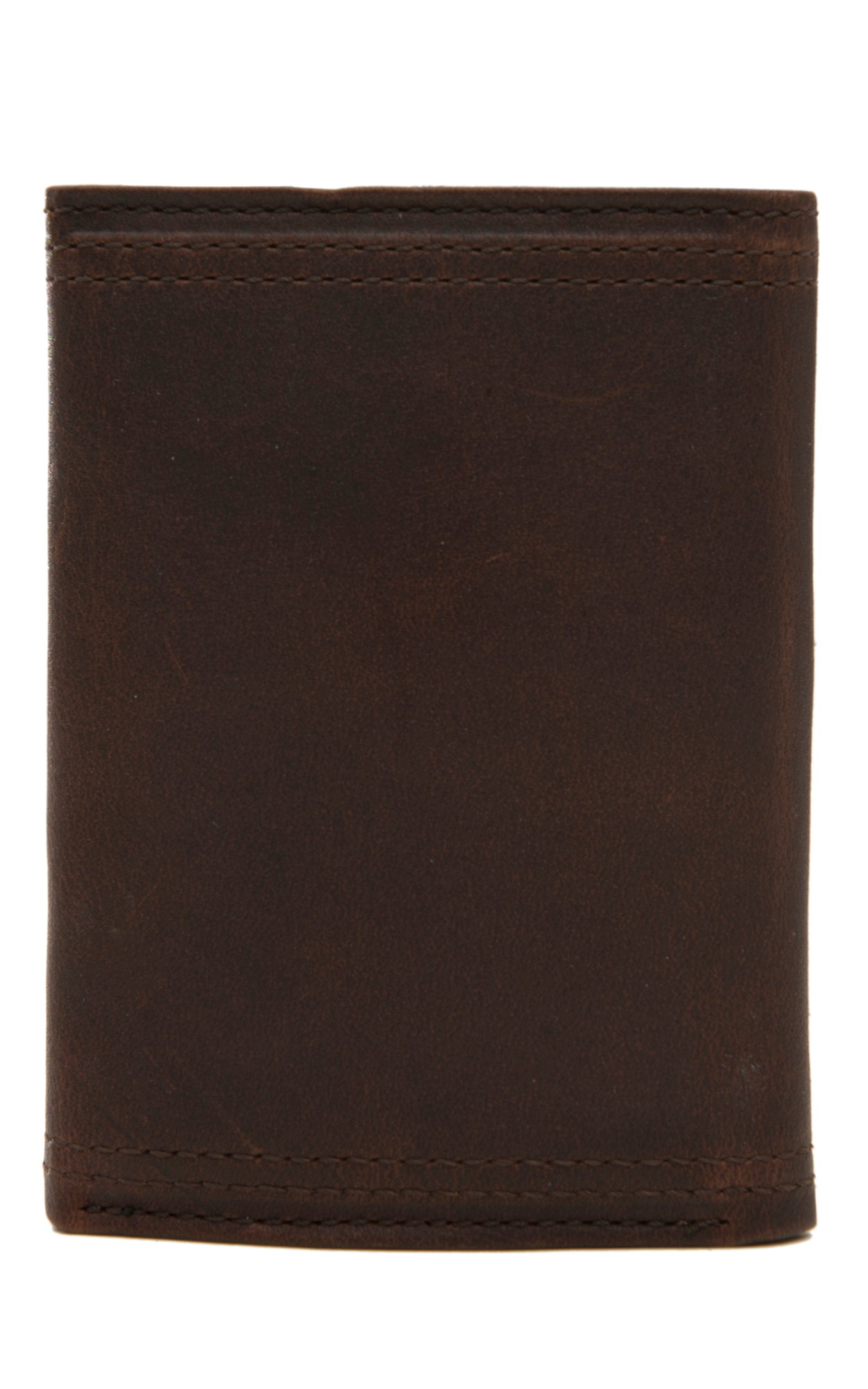 Ariat Performance Work Dark Copper with Small Shield Tri-Fold Wallet - Image 1