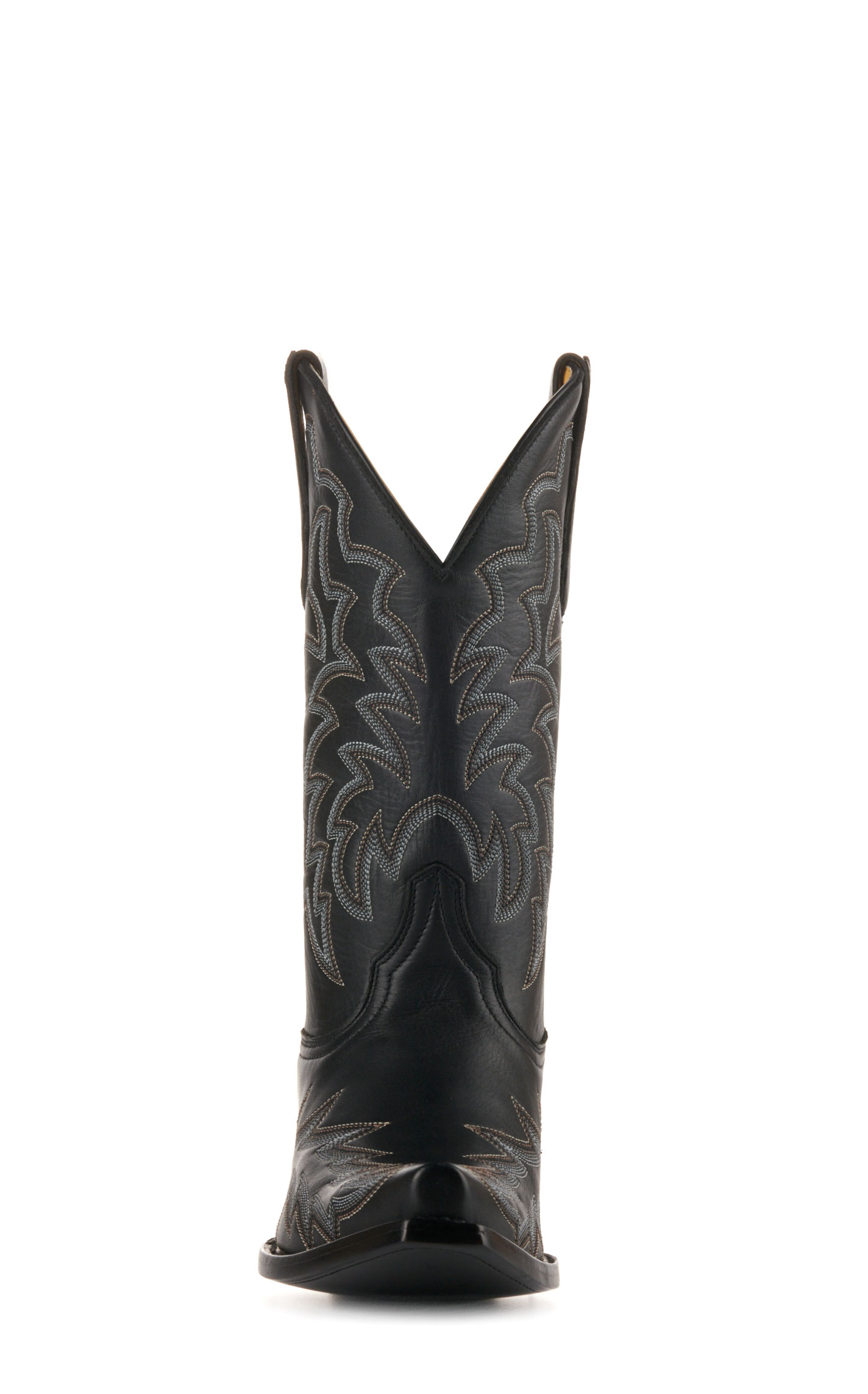 Cavender's Women's Black Snip Toe Cowboy Boots - Image 1