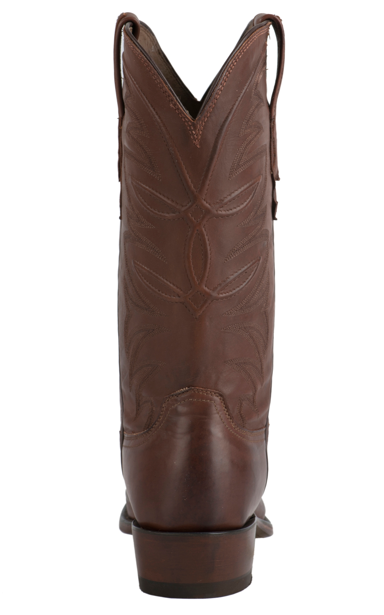 Lucchese Men's 1883 Tan Burnished Ranch Hand Goat R-Toe Western Boot - Image 1
