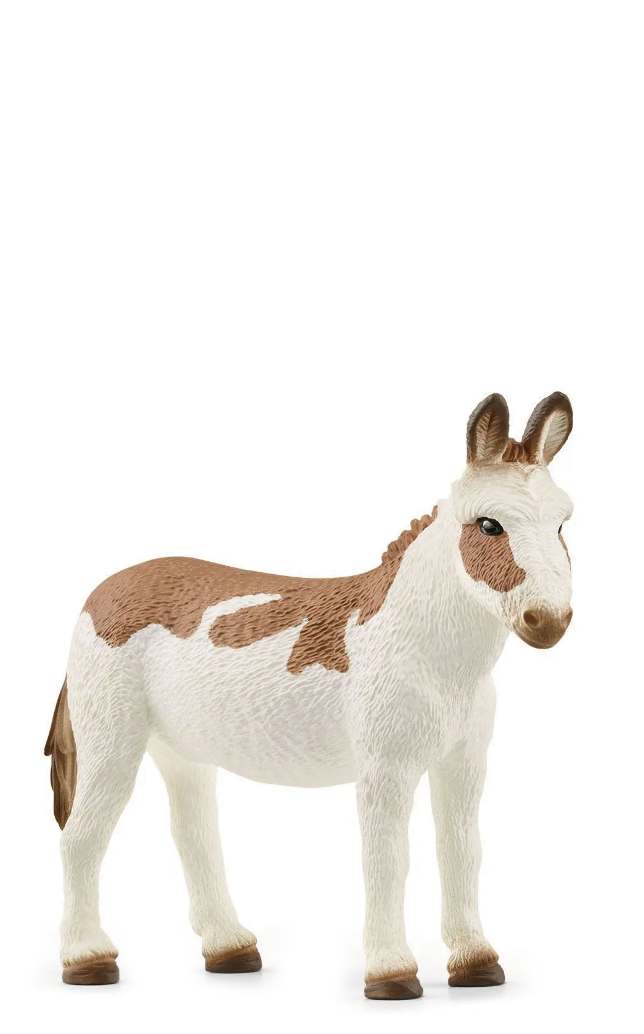 Schleich Farm World American Spotted Donkey Figure - Image 1