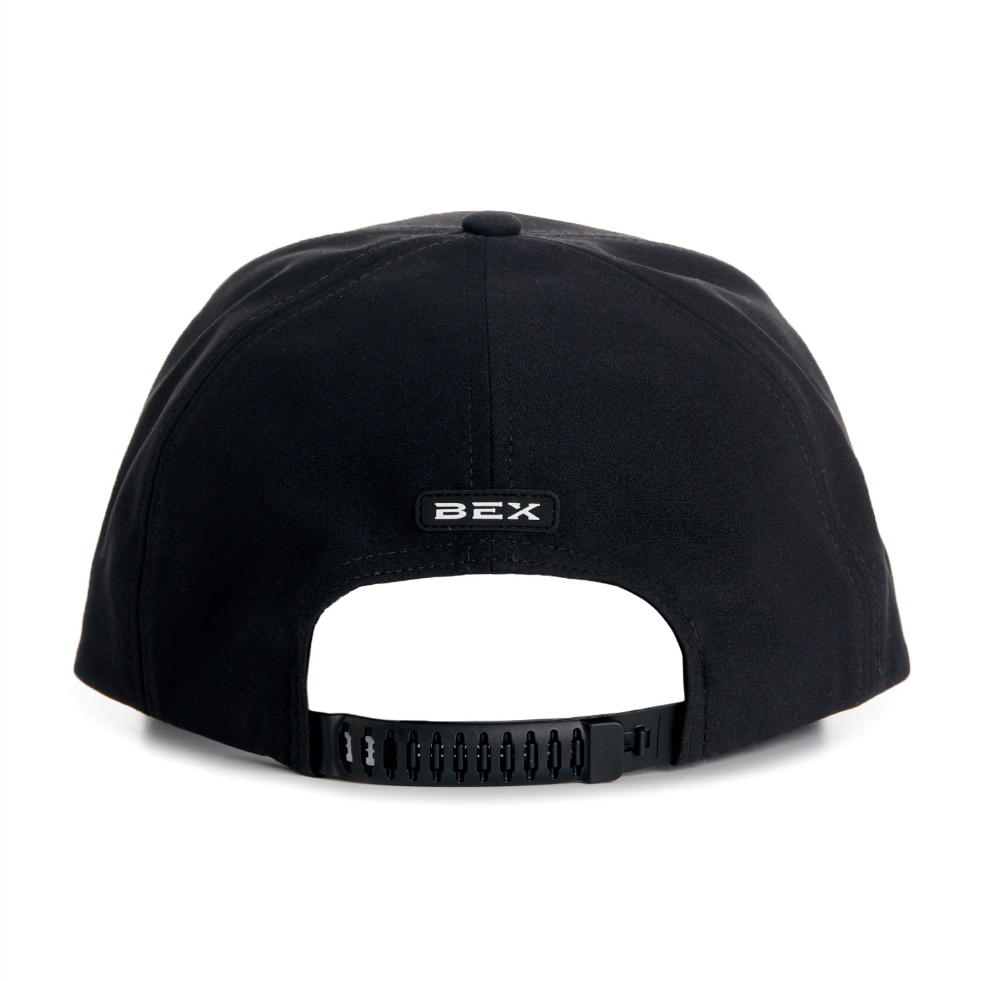 Bex Black Sierra Lasso Rubber Patch Canvas Curved Bill Cap - Image 1