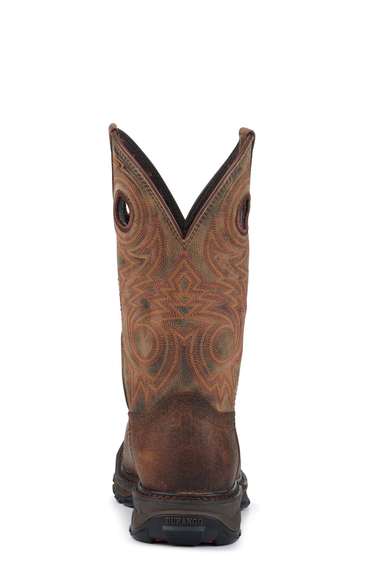 Durango Men's Maverick XP Cognac Brown Square Steel Toe Work Boots - Image 1