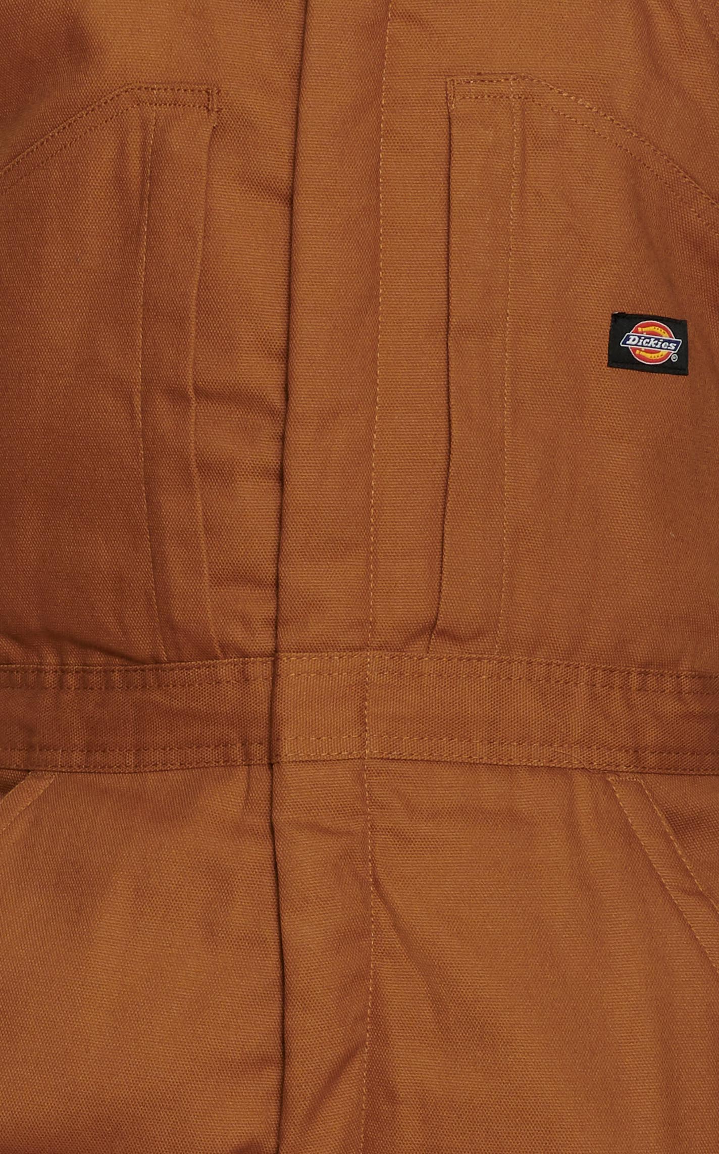 Dickies Men's Brown Duck Water Repellent Insulated Bib Overalls - Big & Tall Sizes - Image 3