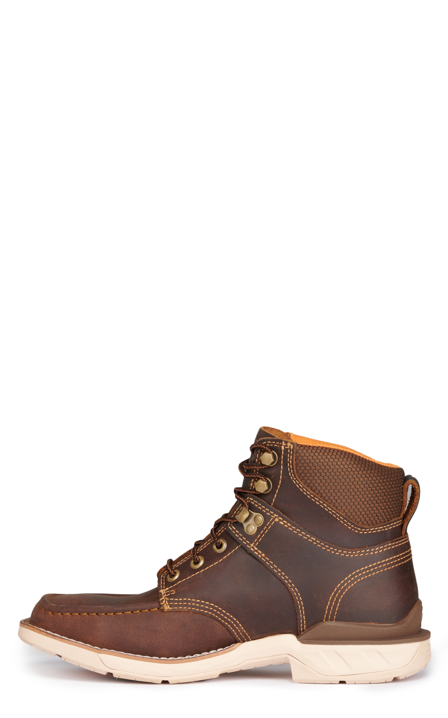 Double H Men's Brunel Sand Phantom Rider Composite Wide Square Moc Toe Lace Up Work Shoe - Image 1
