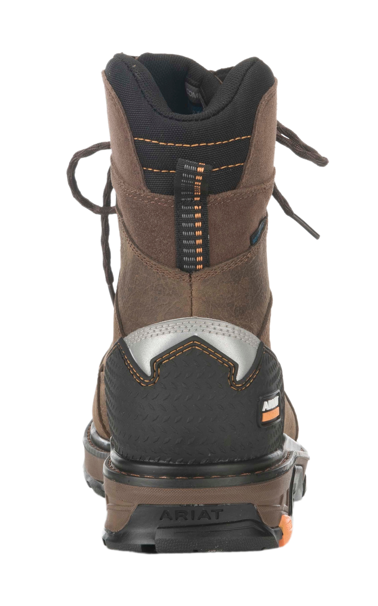 Ariat Men's Intrepid Rye Brown Waterproof Square Composite Toe Lace Up Work Boot - Image 1
