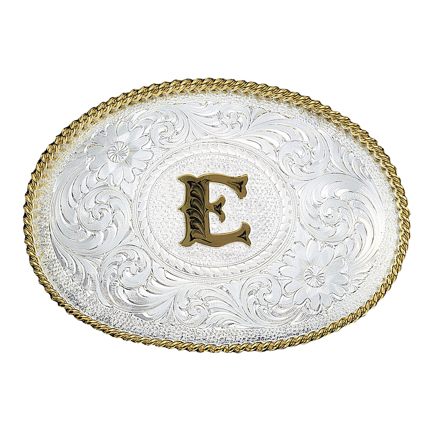 Montana Silversmiths Silver with Gold Oval \
