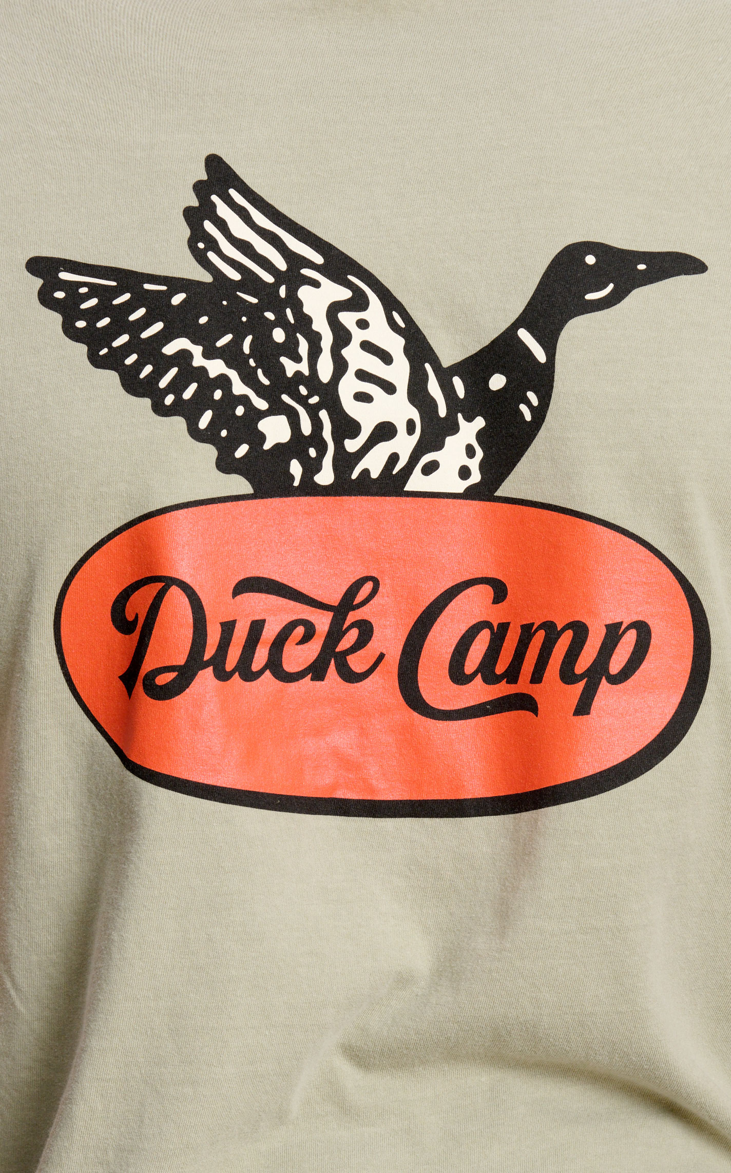 Duck Camp Men's Wheat Logo Graphic Back T-Shirt - Image 1