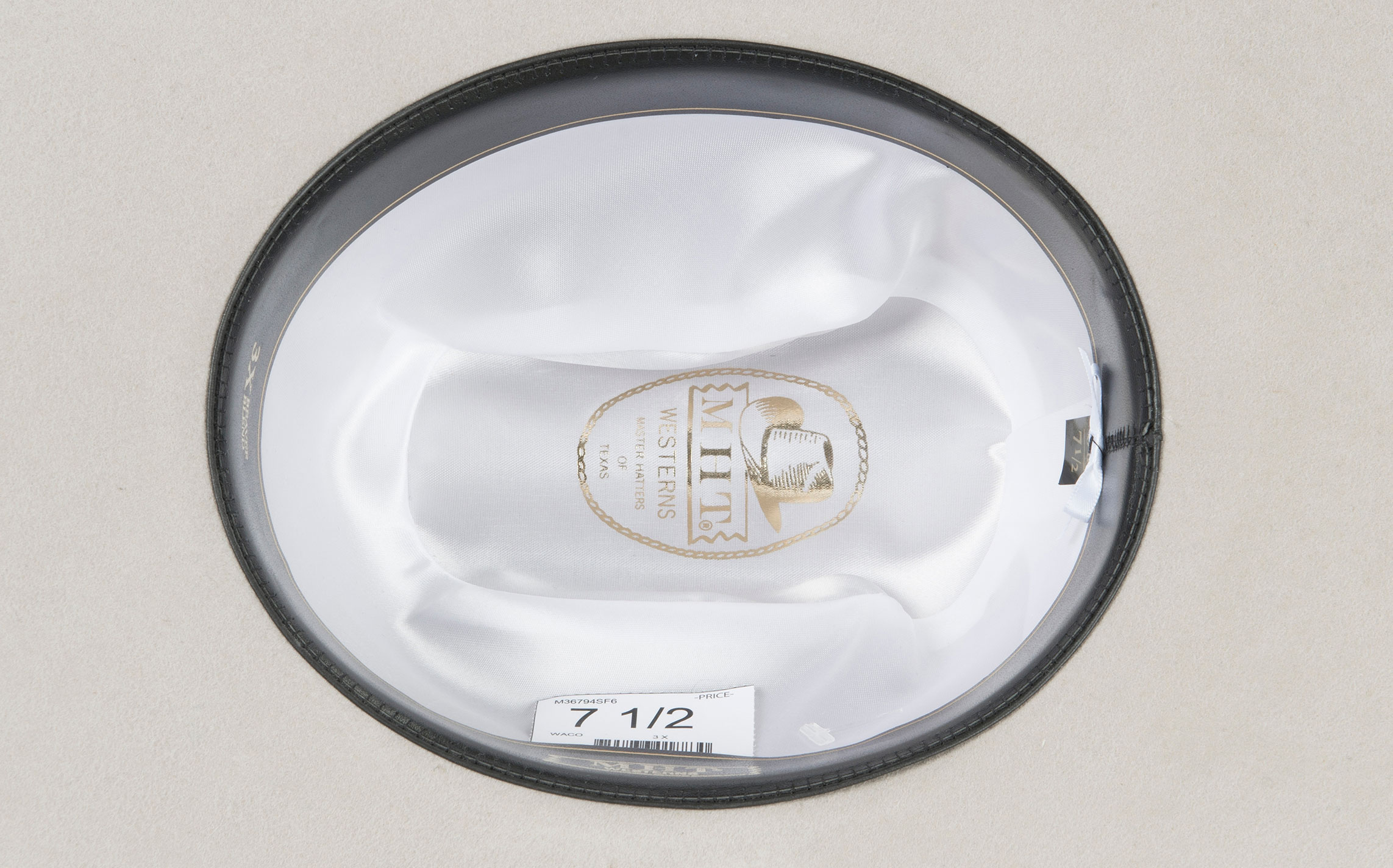Master Hatters 3X Waco Silverbelly Wool Cowboy Hat - Image 1
