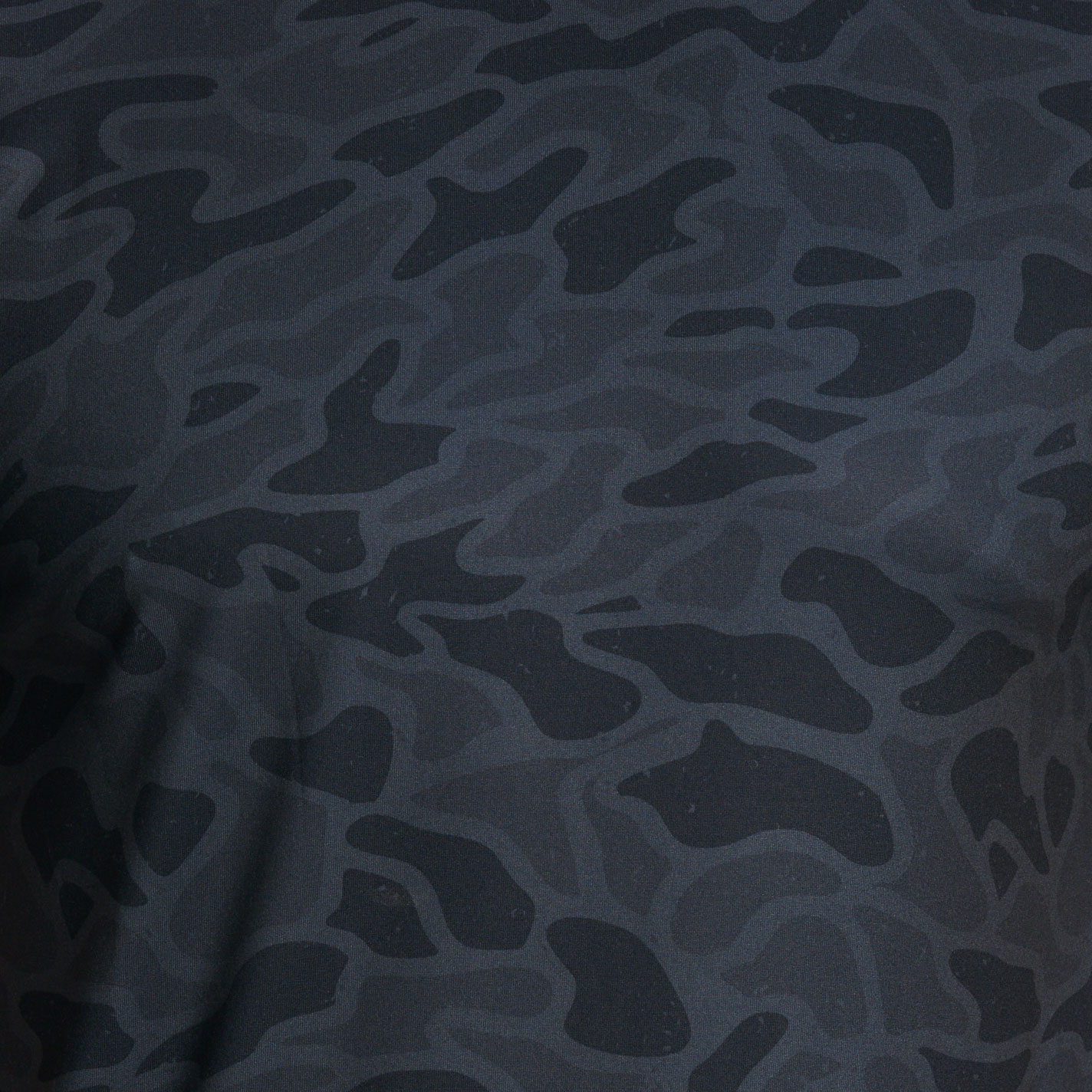 Burlebo Men's Black Camo Go To Tee Performance T-Shirt - Image 1