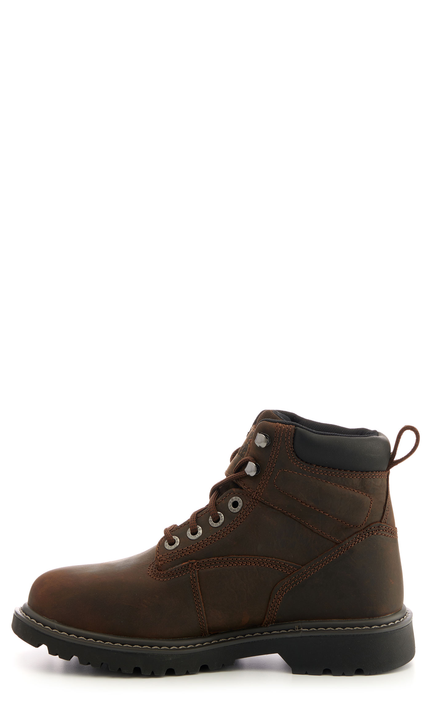 Wolverine Men's Floorhand Brown Waterproof Round Steel Toe Lace Up Work Boot - Image 1