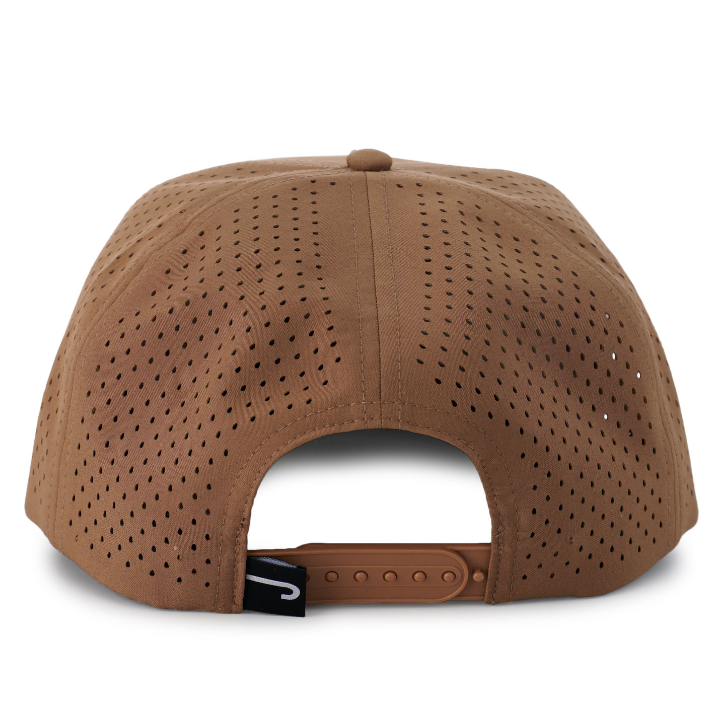 Lazy J Ranch Wear Men's Khaki Performance Mesh & Banner Logo Cap - Image 1