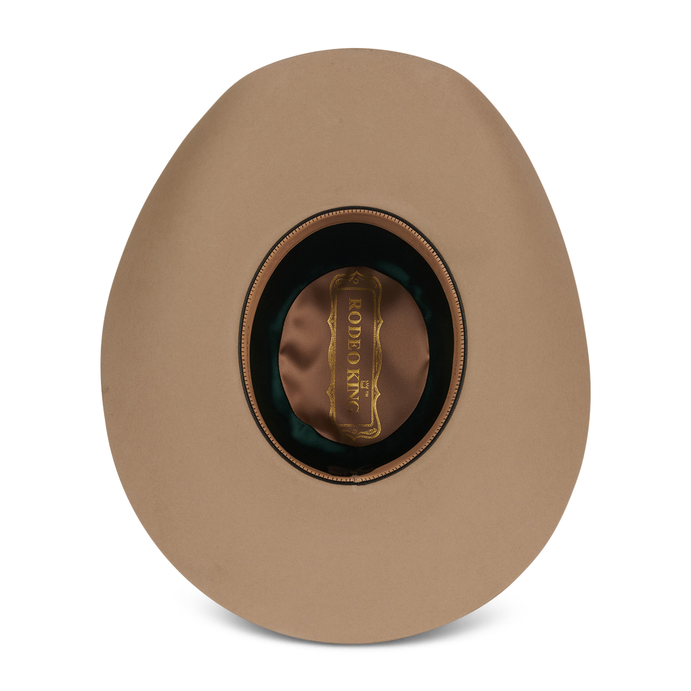 Rodeo King 10X Buckskin Open Crown Felt Cowboy Hat - Image 1