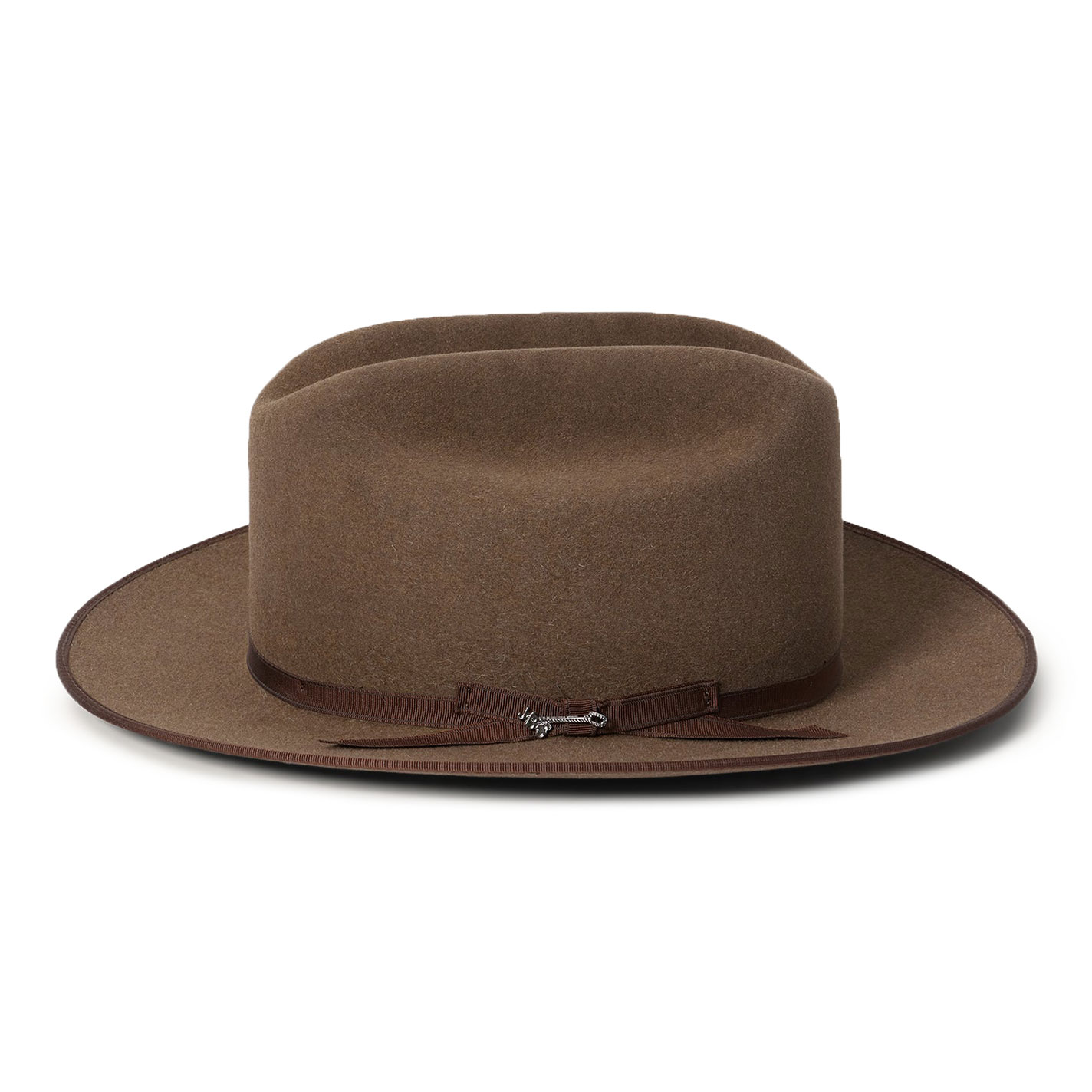 Stetson 6X Open Road Brown Mix Felt Cowboy Hat - Image 1
